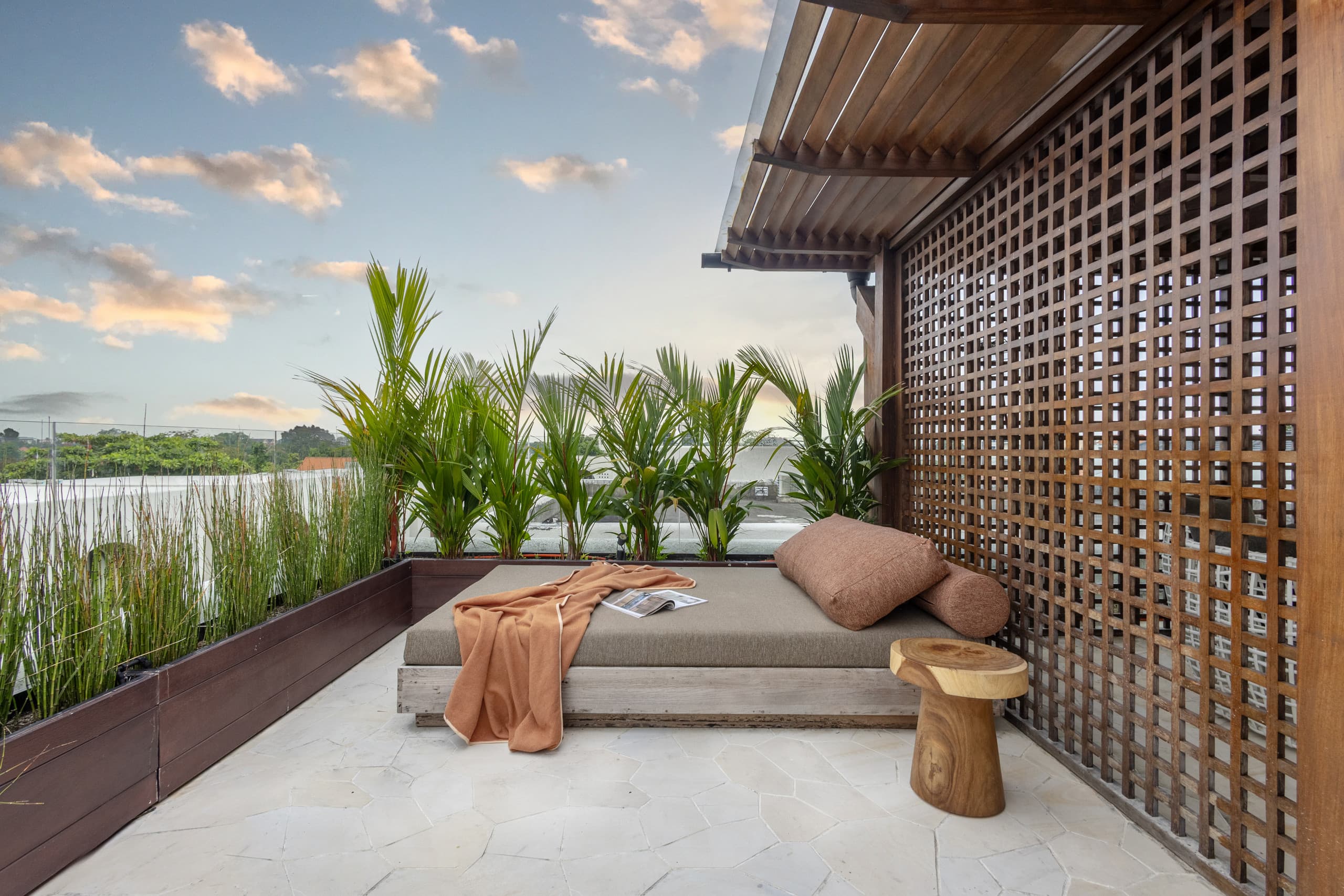 Lux 3BR Rooftop BBQ | near FINNS Atlas | Berawa 29