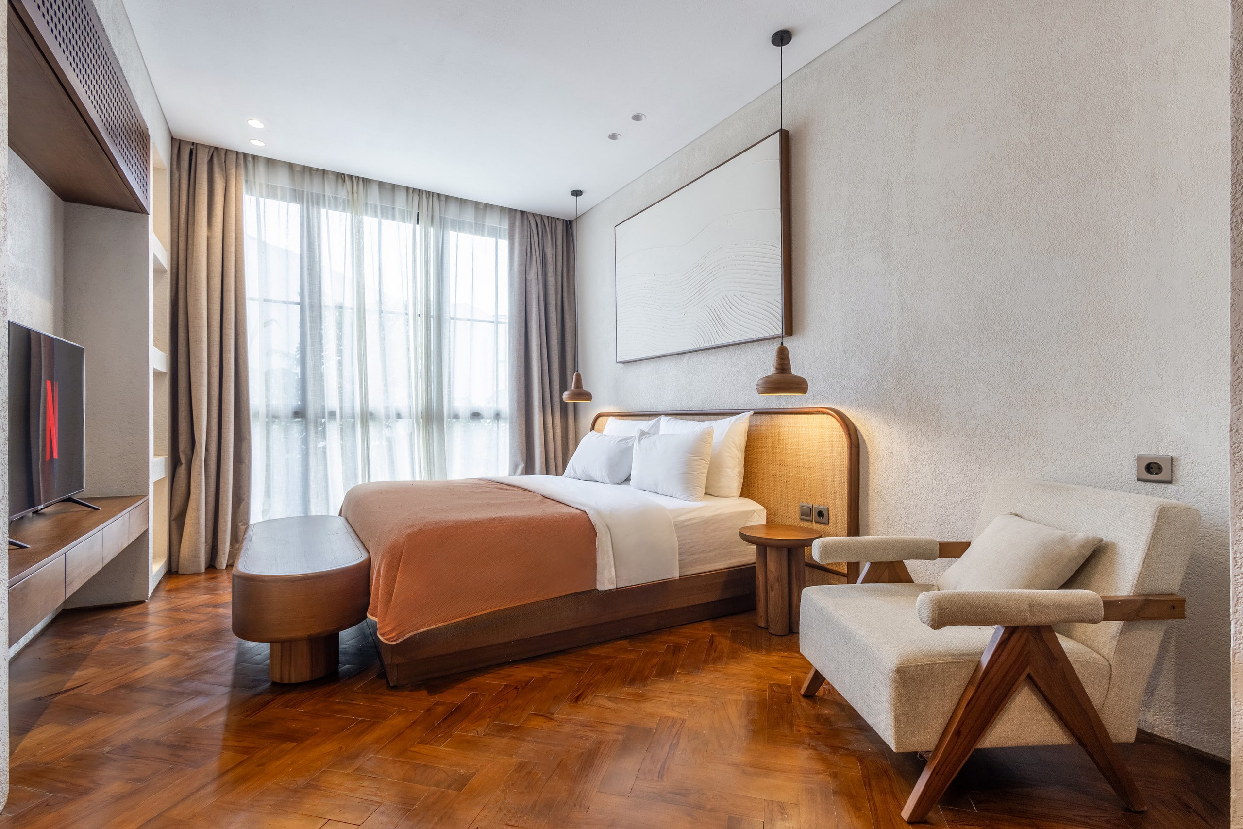 Lux 3BR Rooftop BBQ | near FINNS Atlas | Berawa 13