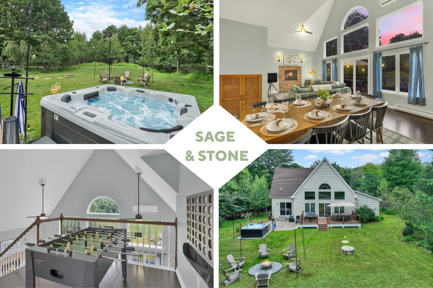 Modern Chalet w/ HotTub·FirePit·Beach&Pool Access