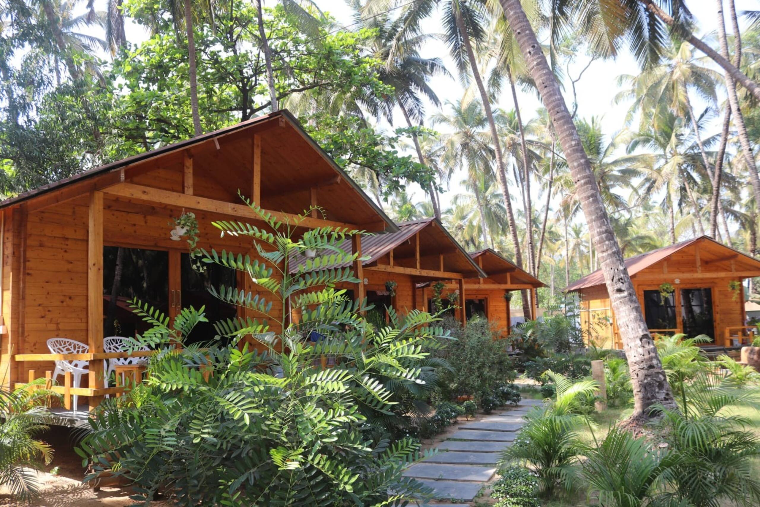 Wooden AC Cottage|On the Palolem Beach|Fast WiFi| 21