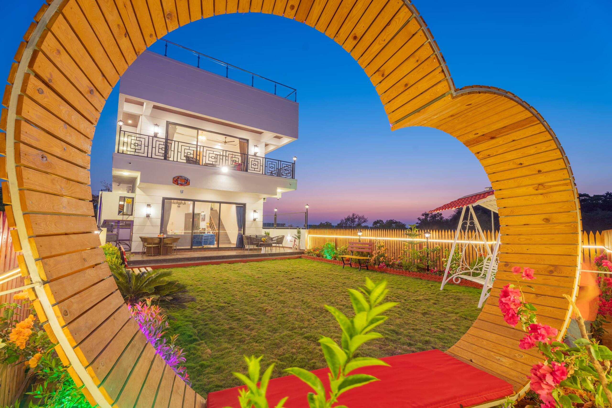 LoveDale 2BHK by TensorStays.
