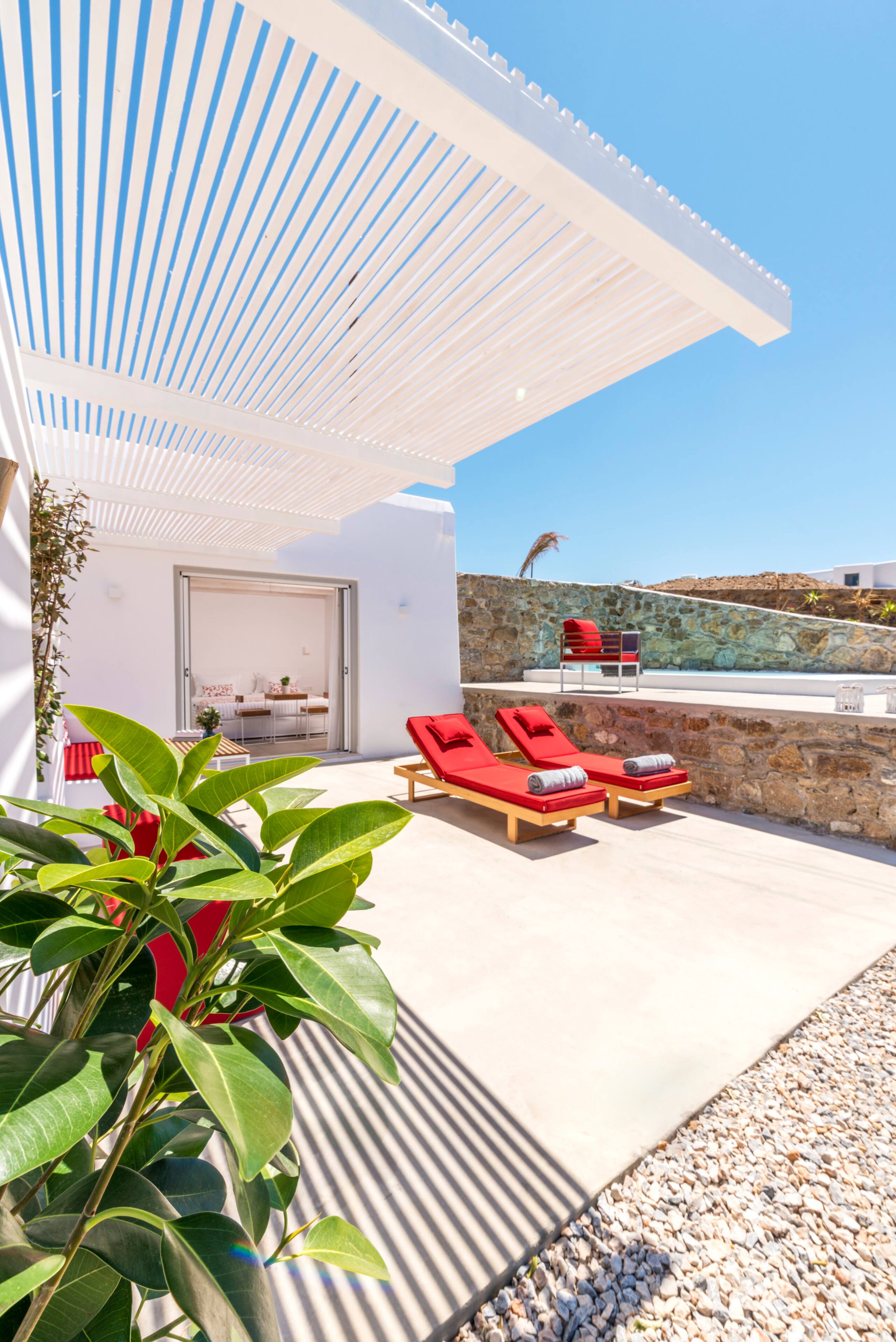 o Lofos CHORA Deluxe Suite with Private Pool 7