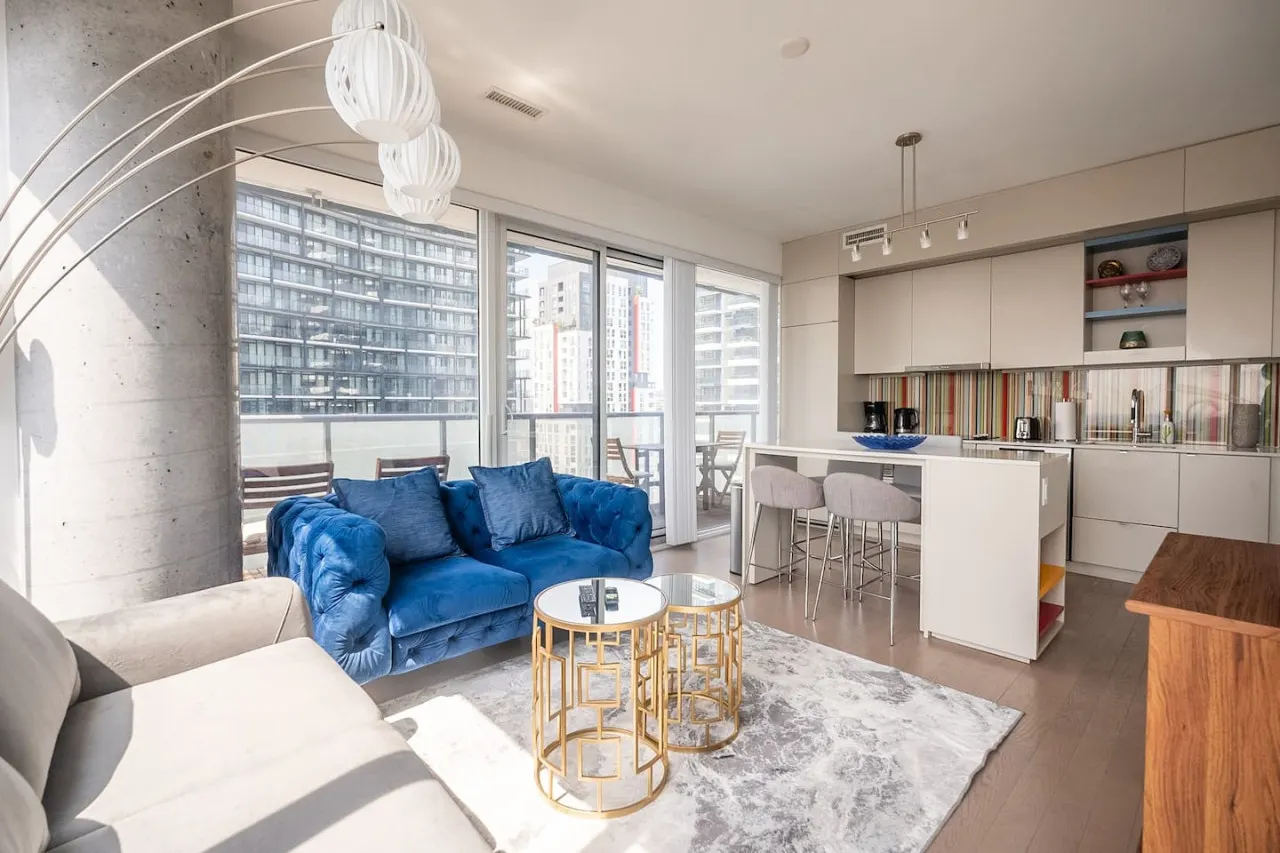 Modern 2BR Condo Breathtaking Views Parking 11