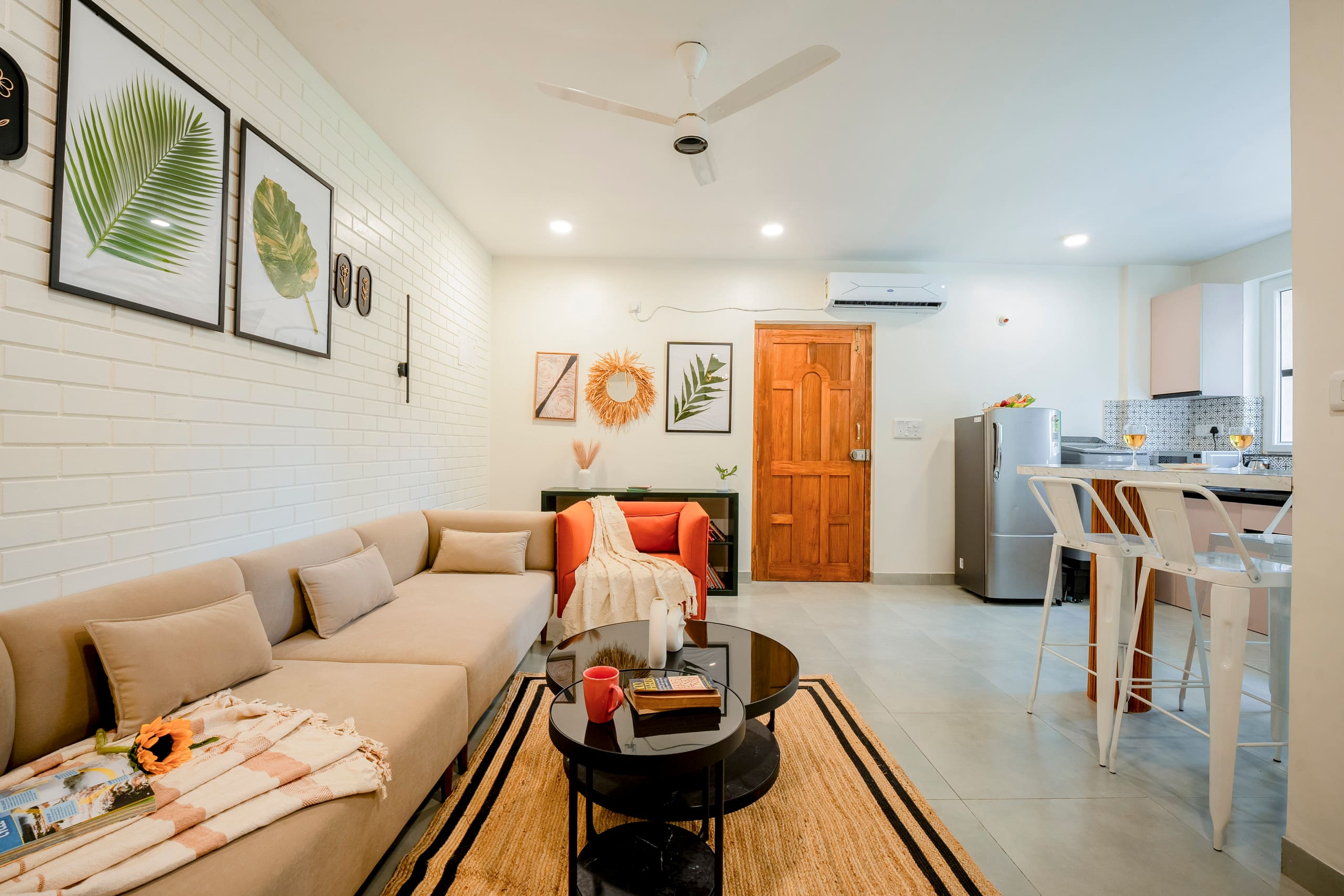 Praava by Kiwistays | 2BHK | Pool 6