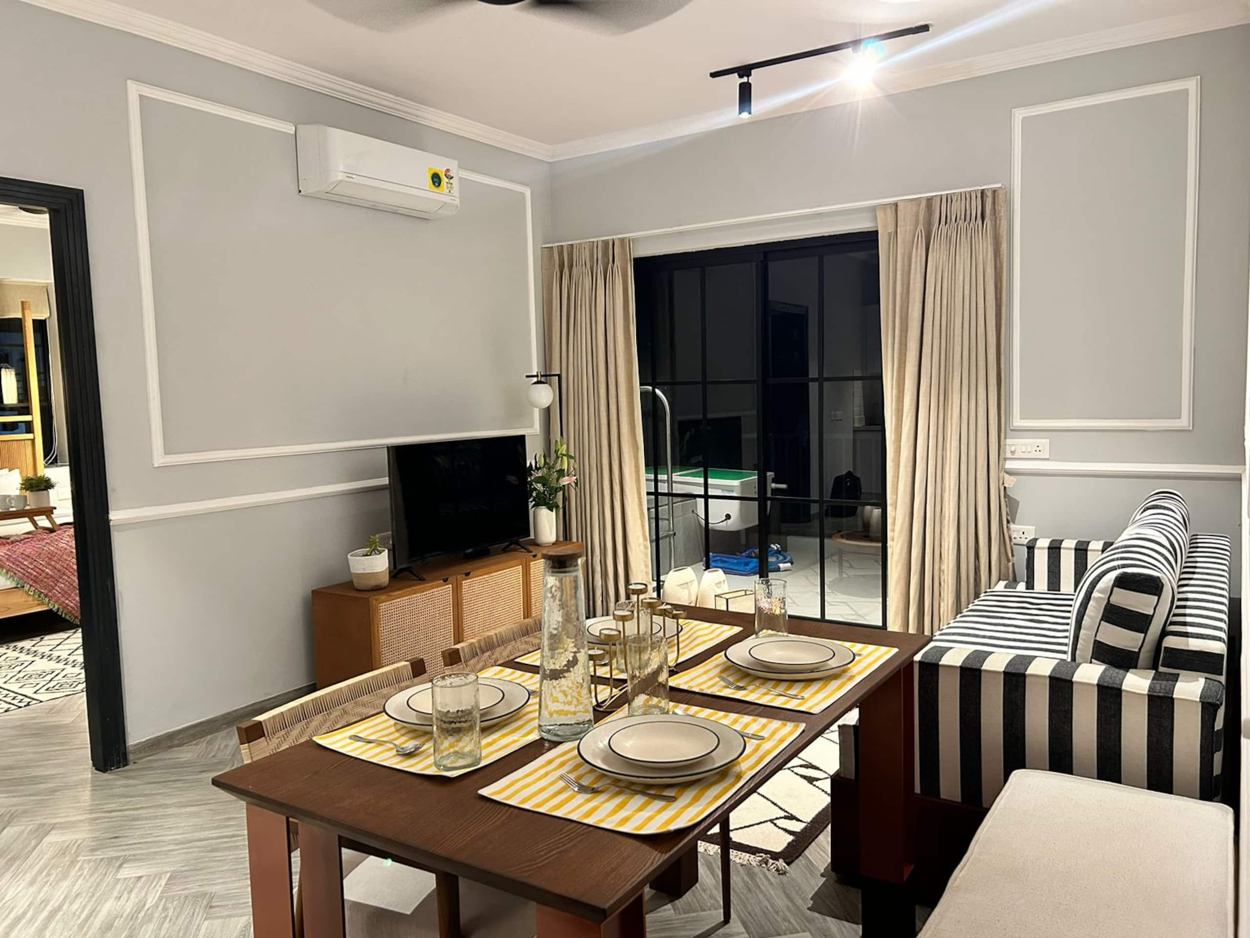 Staymaster Chic 1BHK Apt | Pvt Pool | Calangute 8