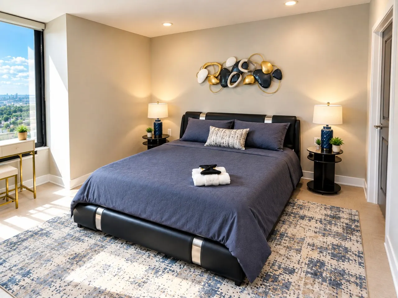 The City Glow Spacious 2BR 2 Queens 16