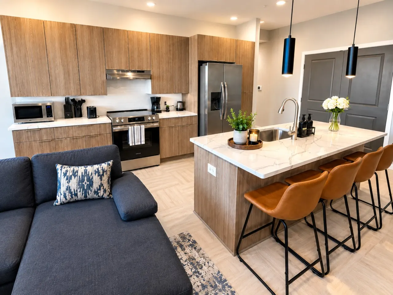 The City Glow Spacious 2BR 2 Queens 18