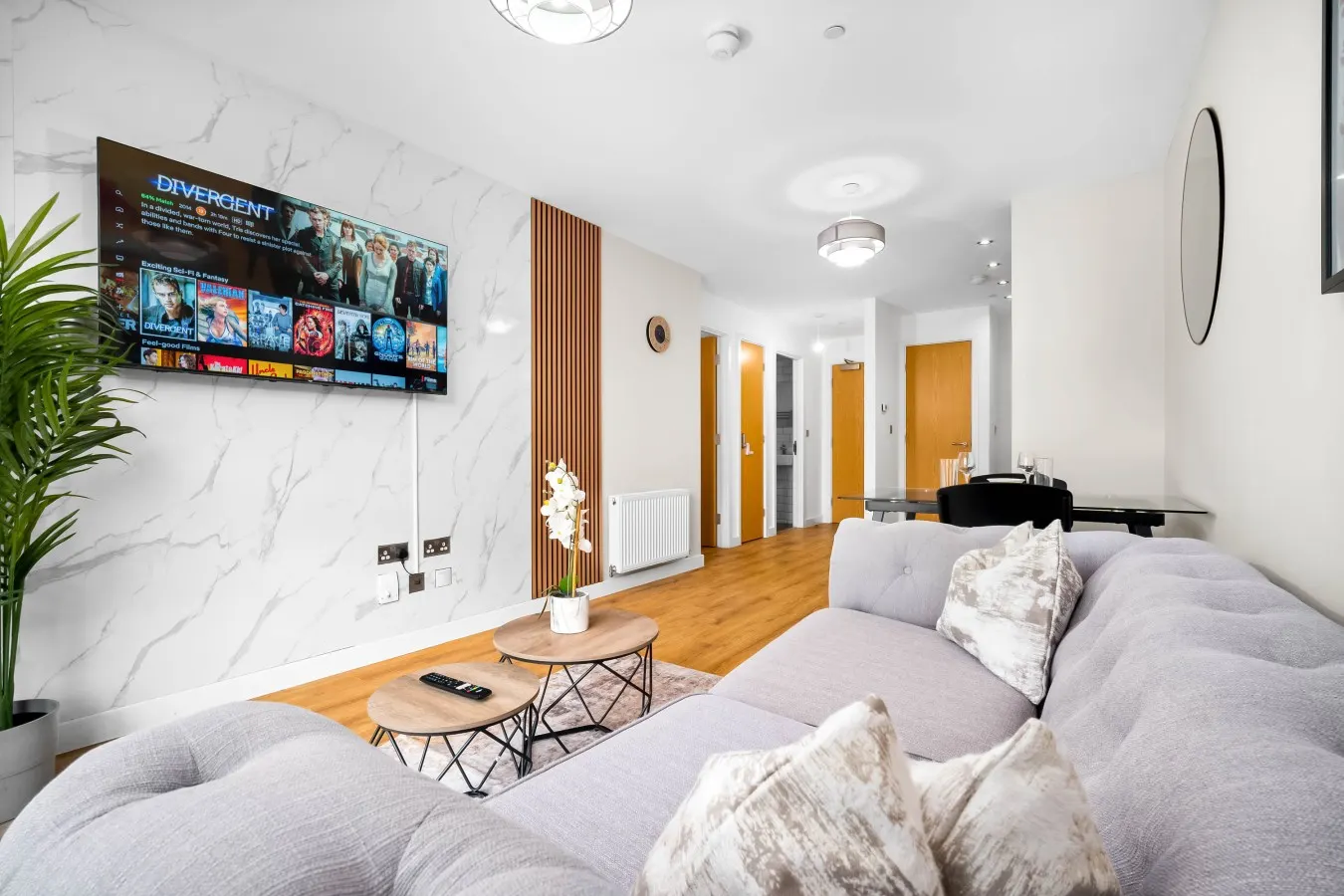 Stylish Apartment - 3 Guests - Netflix - Jewellery Quarter 8
