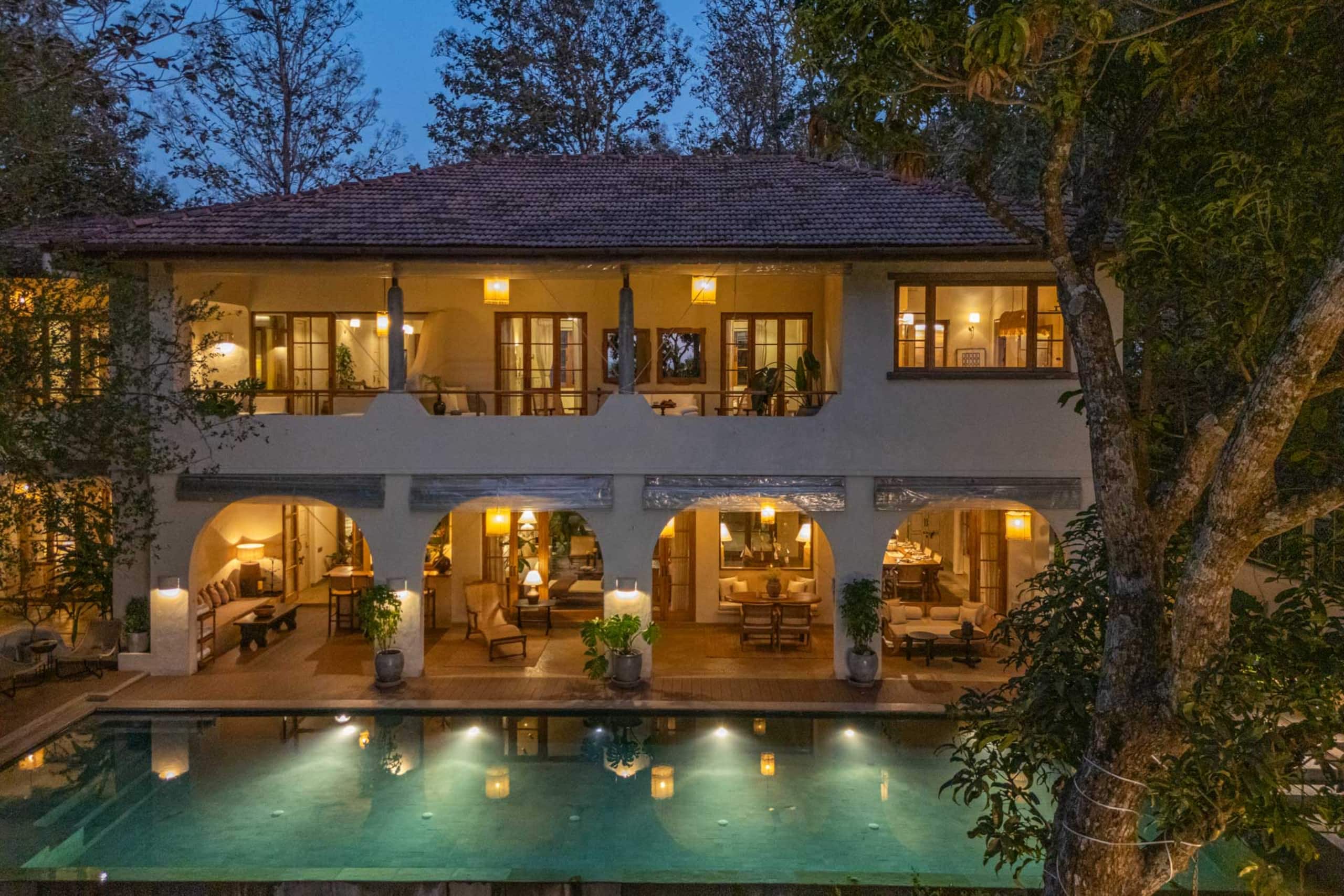 StayVista at Villa Rumjhum Pool+Bonfire+BBQ 32
