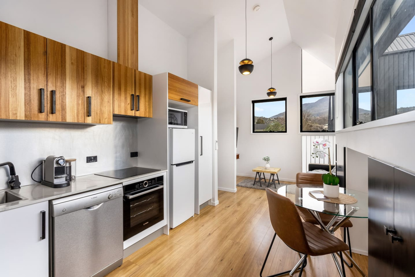Modern, Central Retreat w/ Mountain Views 2