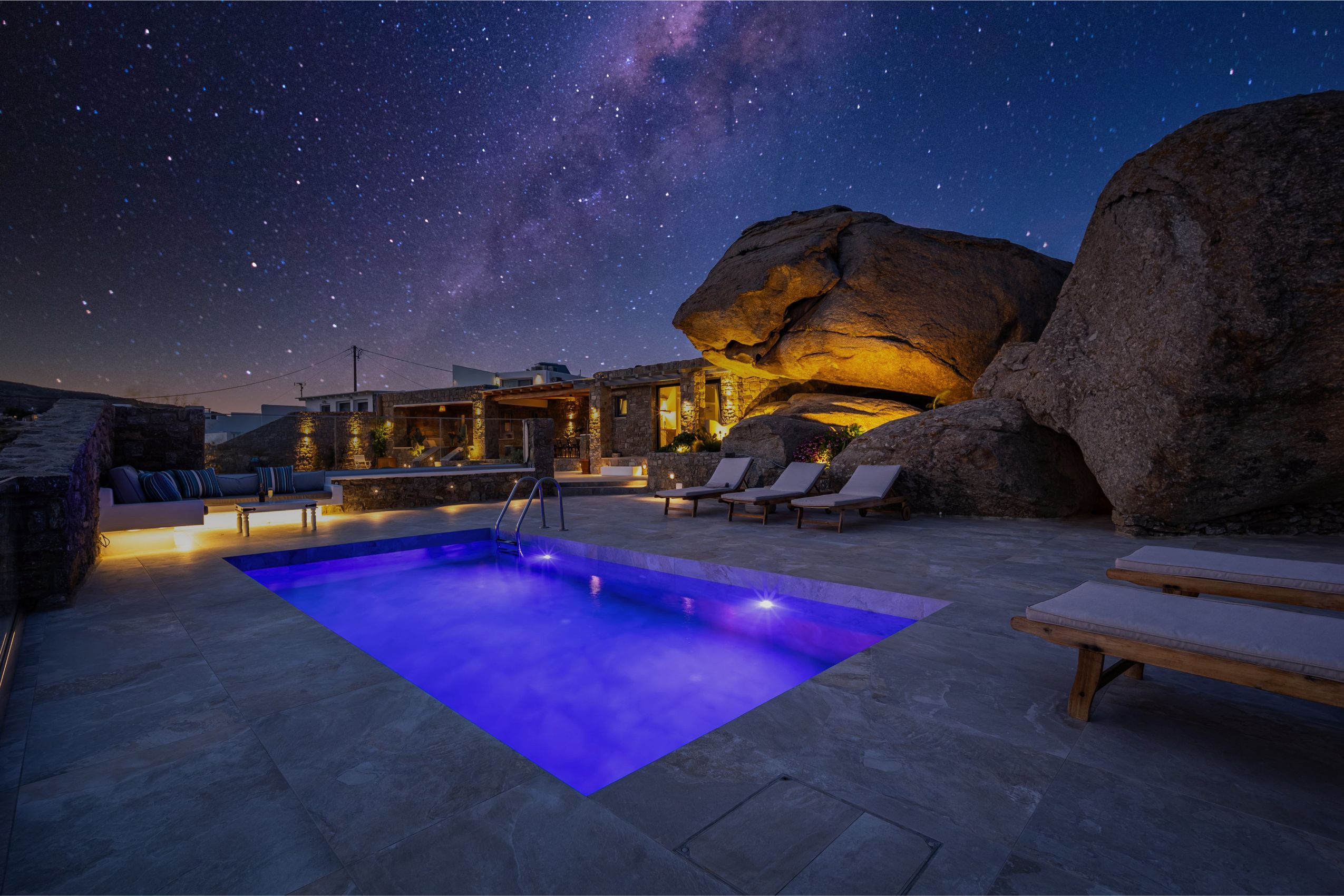 Lithos Cave Mykonos with private pool 13