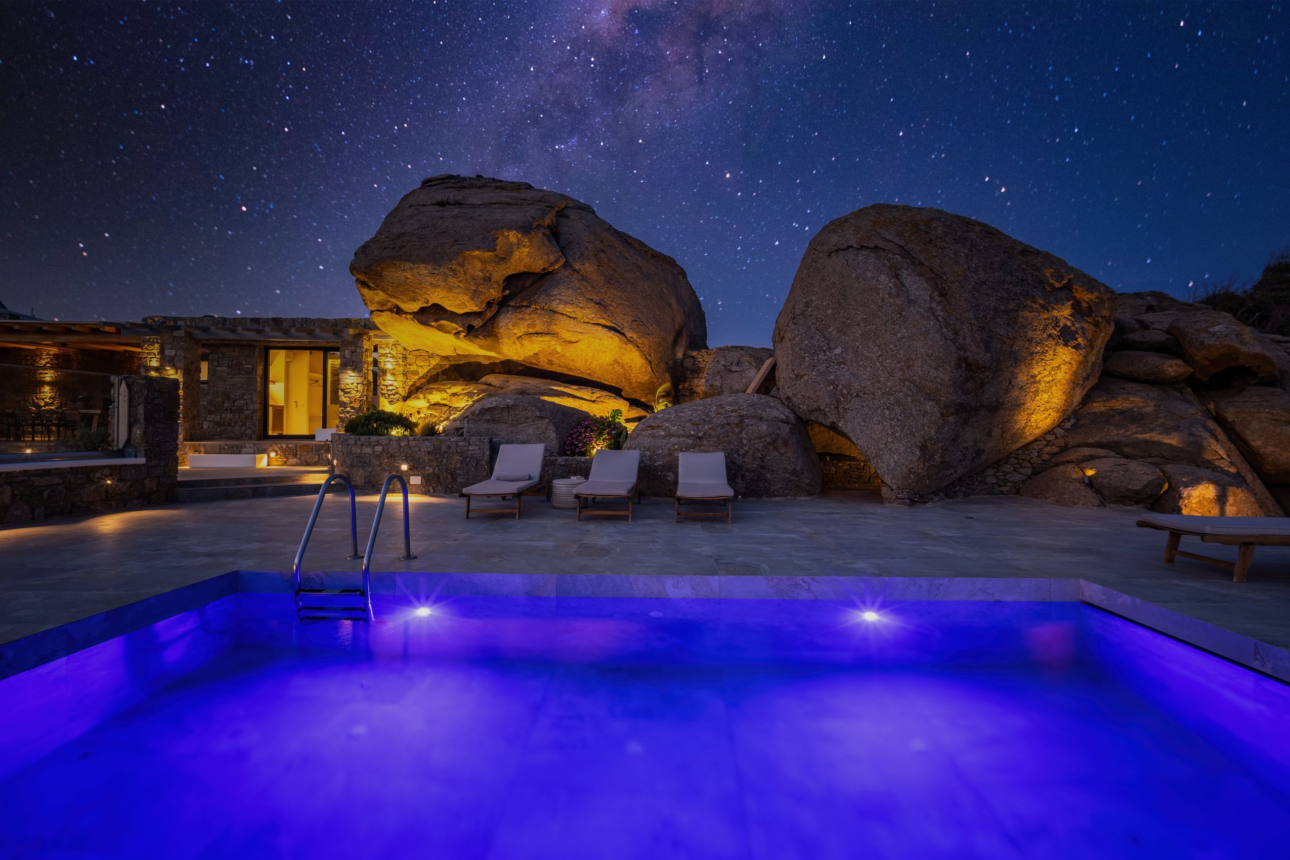 Lithos Cave Mykonos with private pool 14