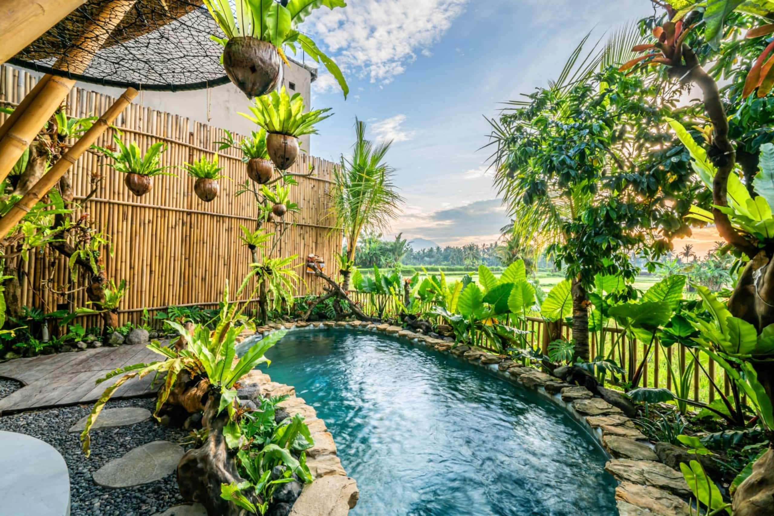 Bamboo Suite 1BR - Private Pool + Rice Field View 20