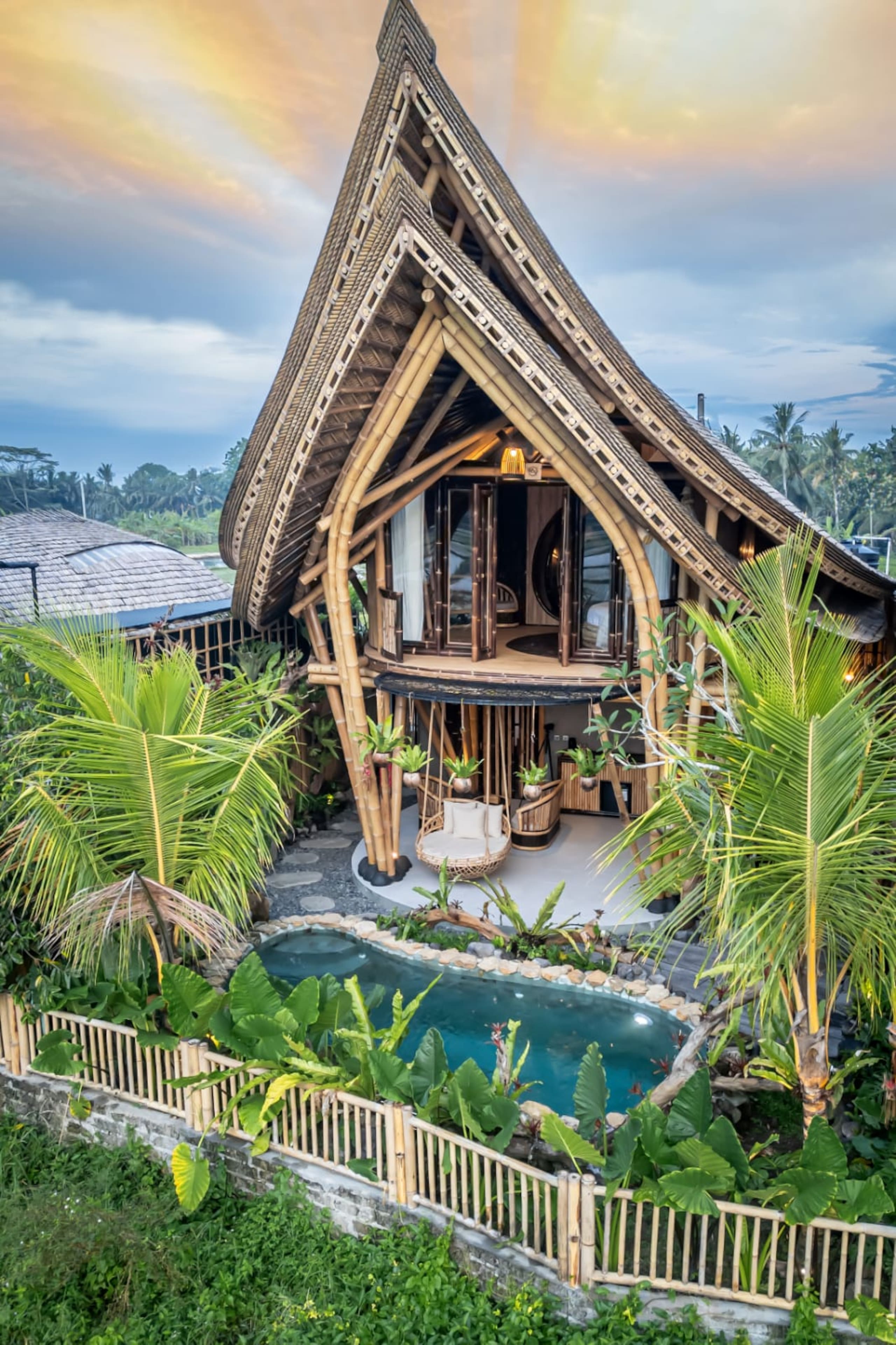 Bamboo Suite 1BR - Private Pool + Rice Field View 7