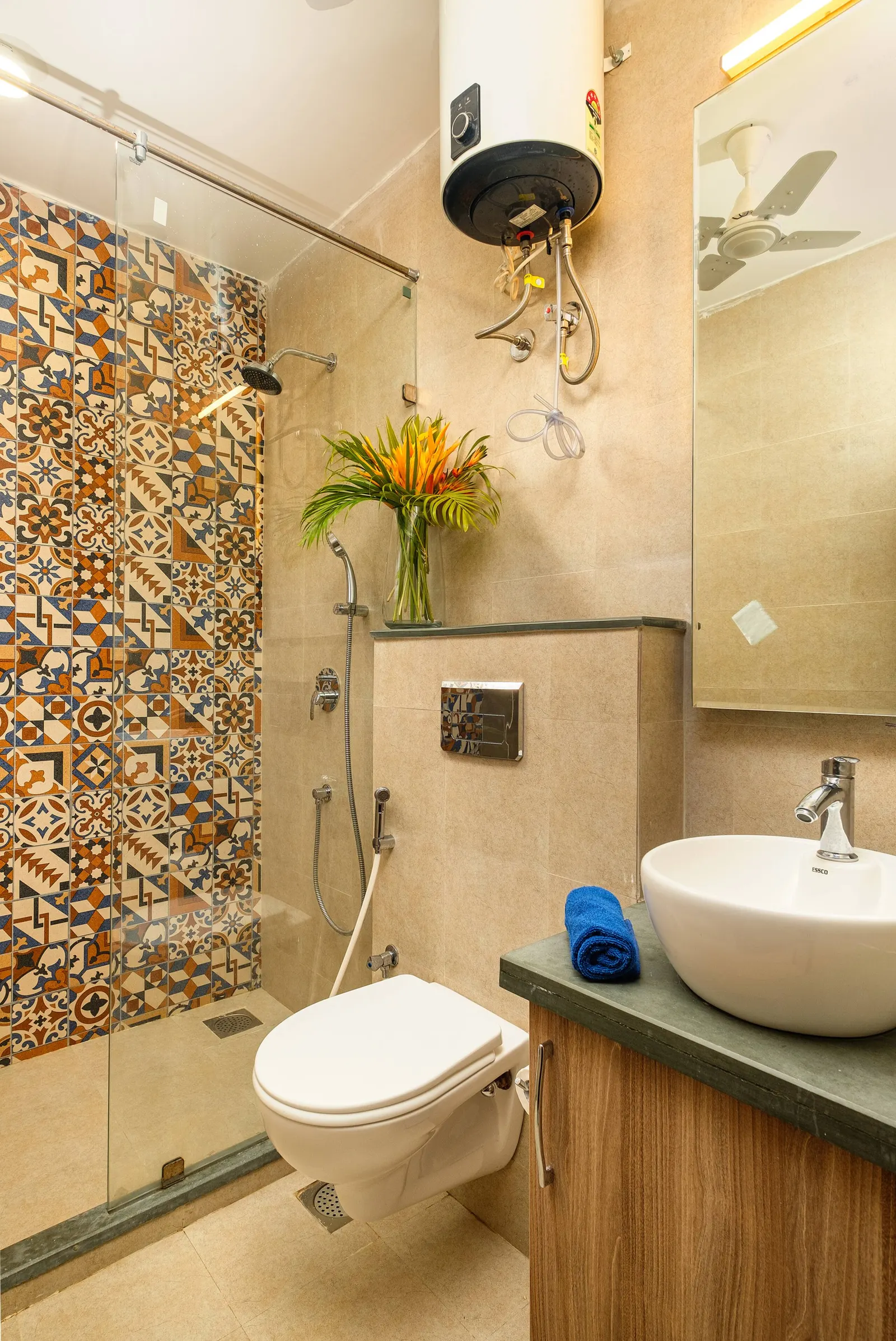 A Modern & Luxe Hillview Retreat In Candolim Beach 27