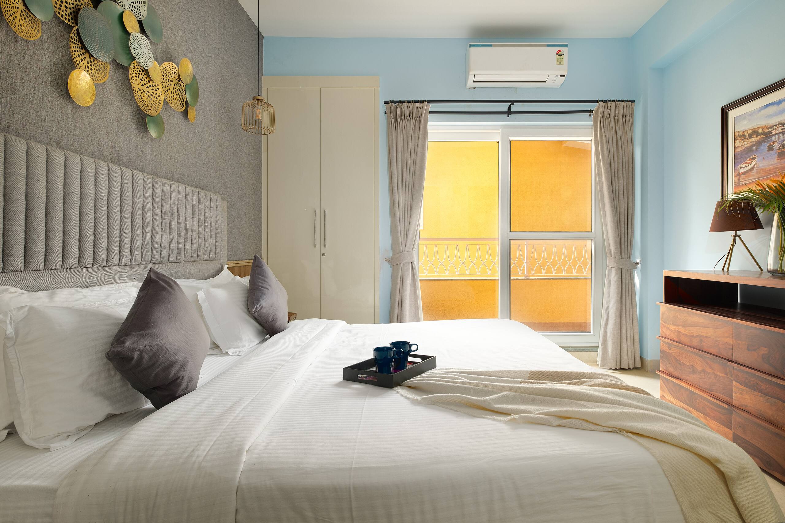 A Modern & Luxe Hillview Retreat In Candolim Beach 6