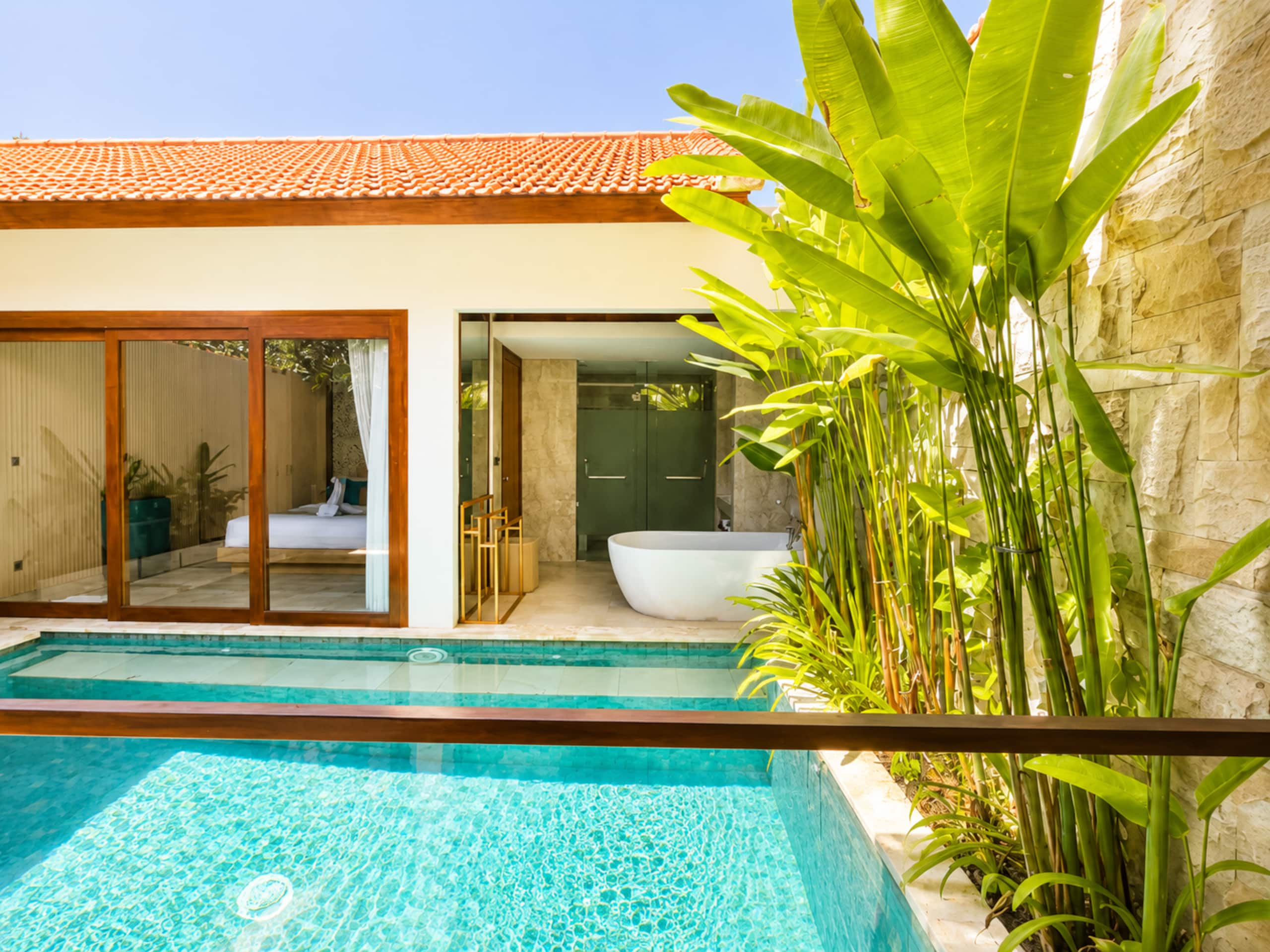 Romantic 1 BR Private Pool Villa Danka - Room Only 22