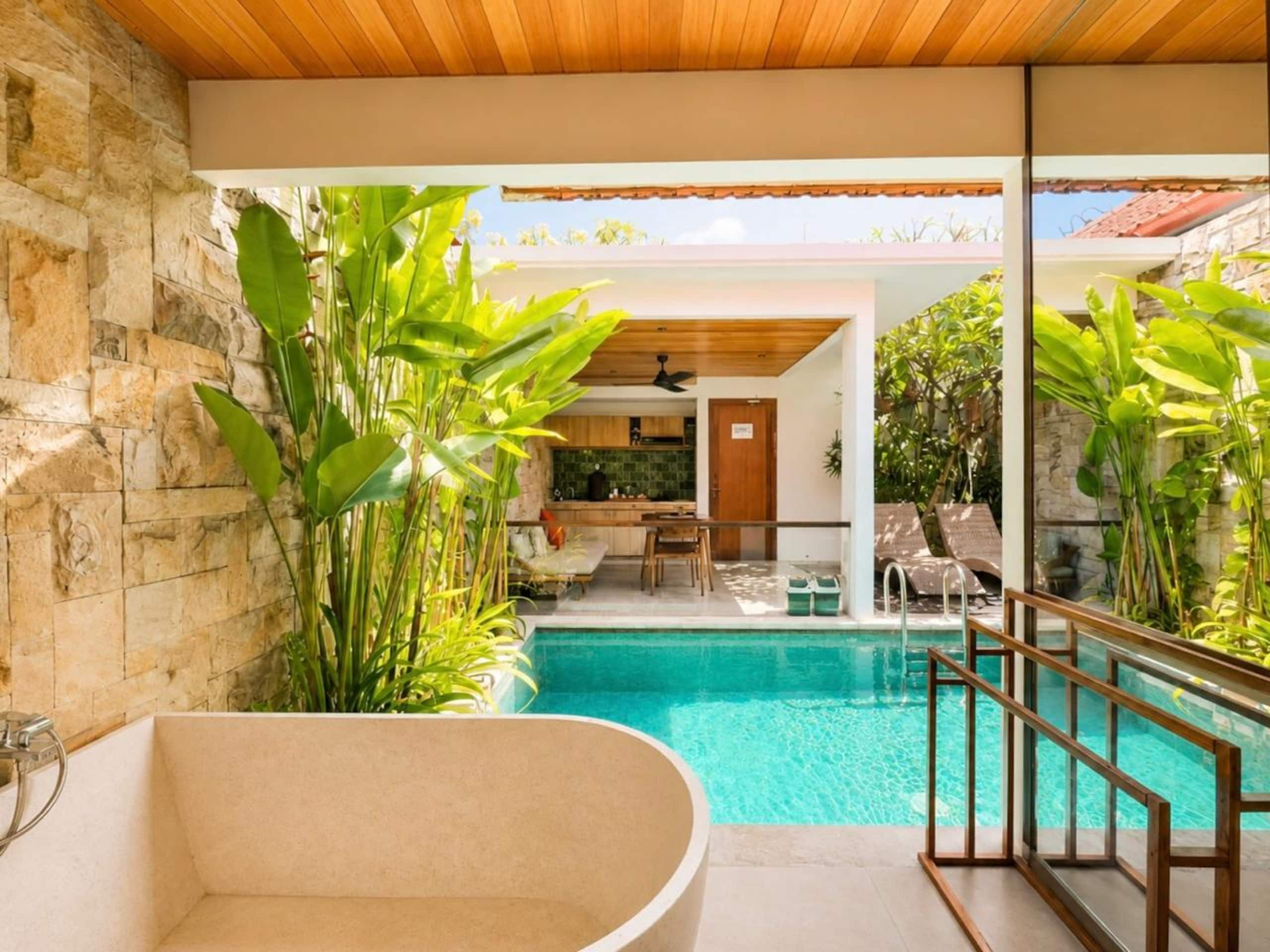 Romantic 1 BR Private Pool Villa Danka - Room Only 14
