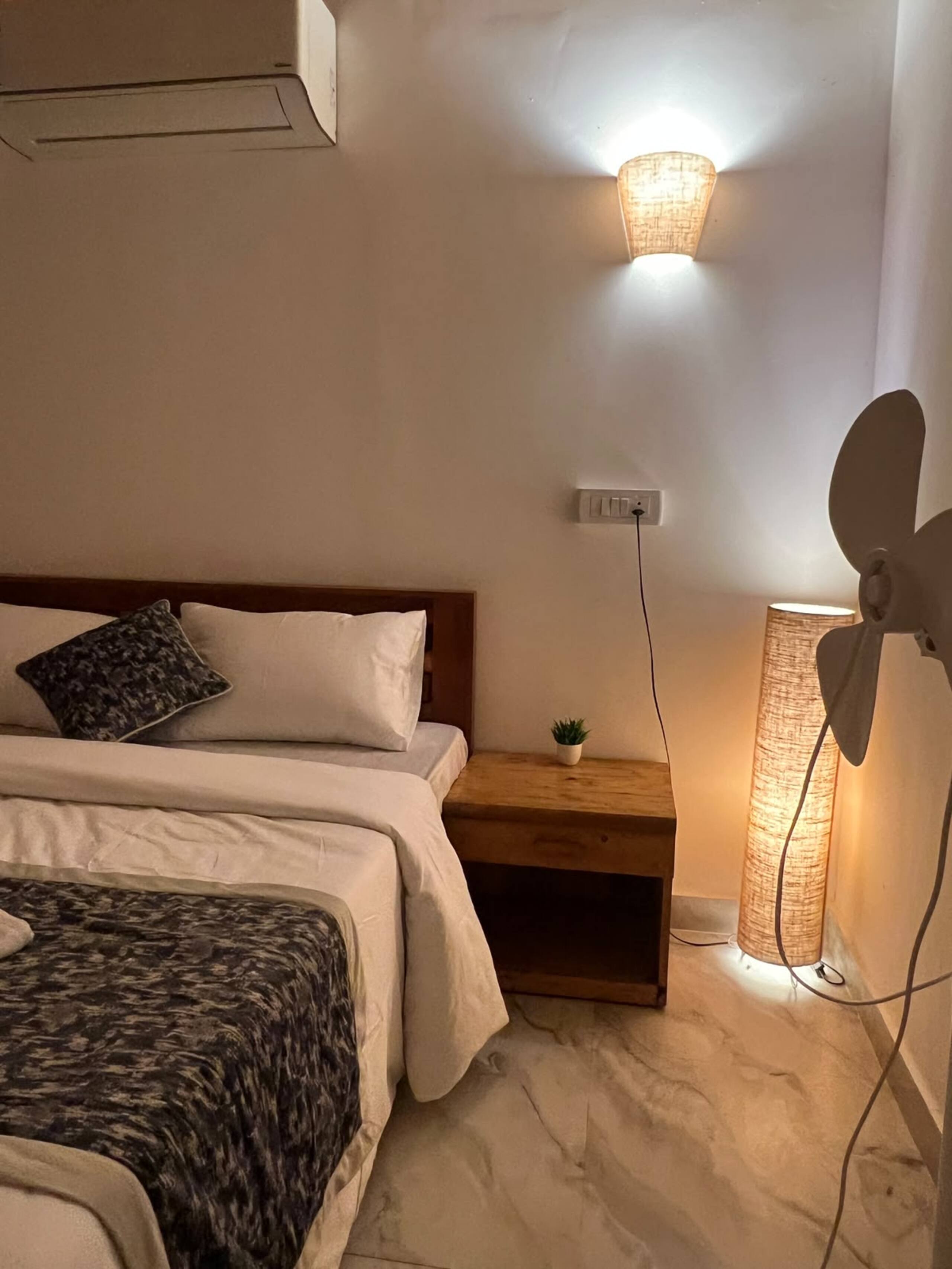 A warm and cozy chalet bedroom 16