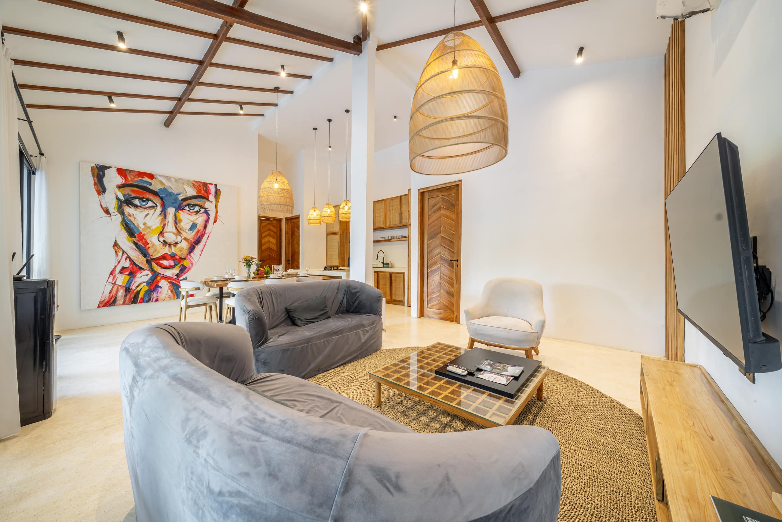 Huge Tropical 3BR in Serene Ubud w Pool & Lounge 10