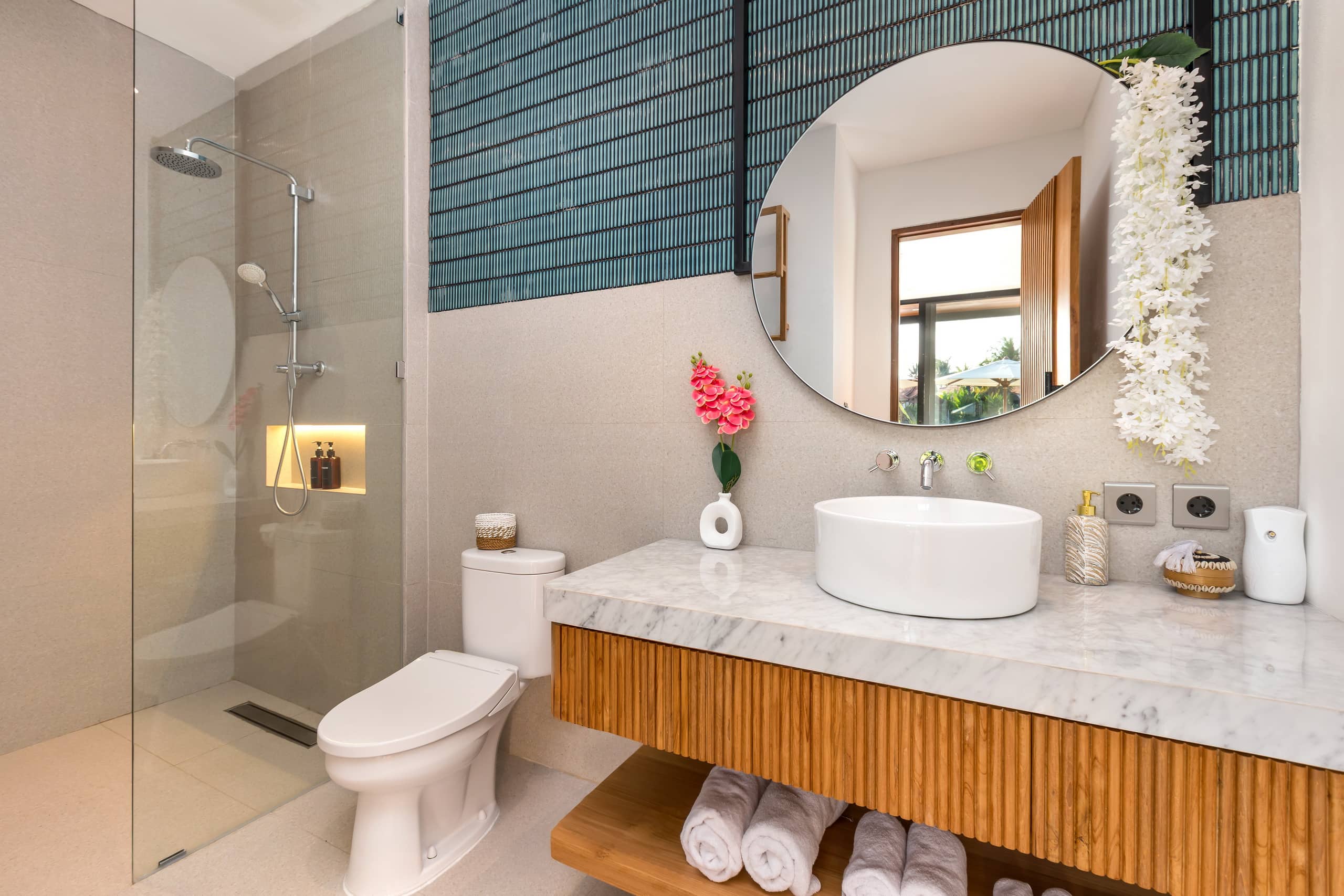 3BD Modern villa, ricefield, sauna, infinity pool 36