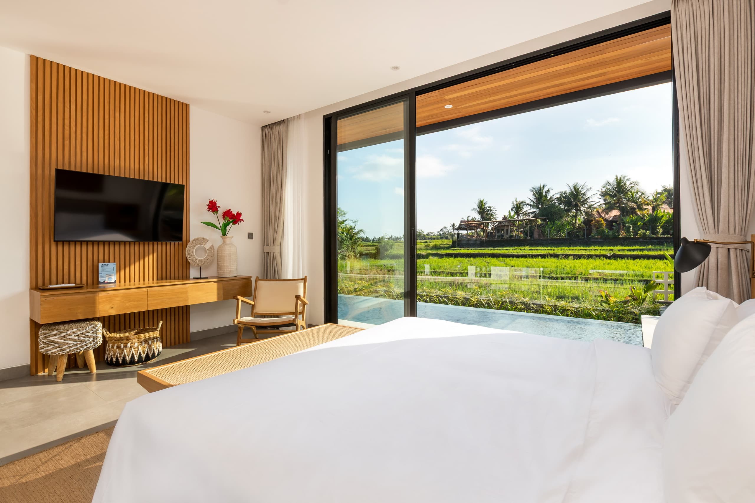 3BD Modern villa, ricefield, sauna, infinity pool 30