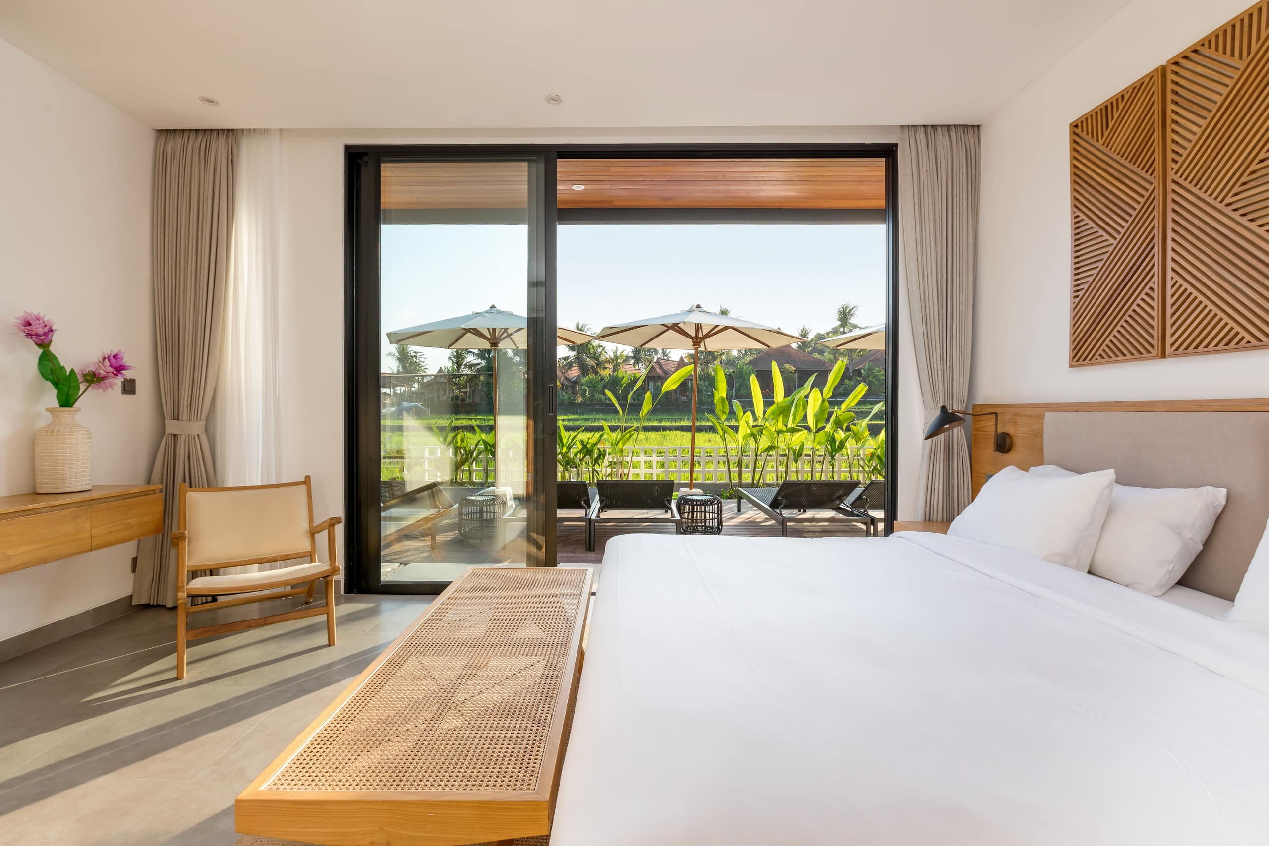 3BD Modern villa, ricefield, sauna, infinity pool 7