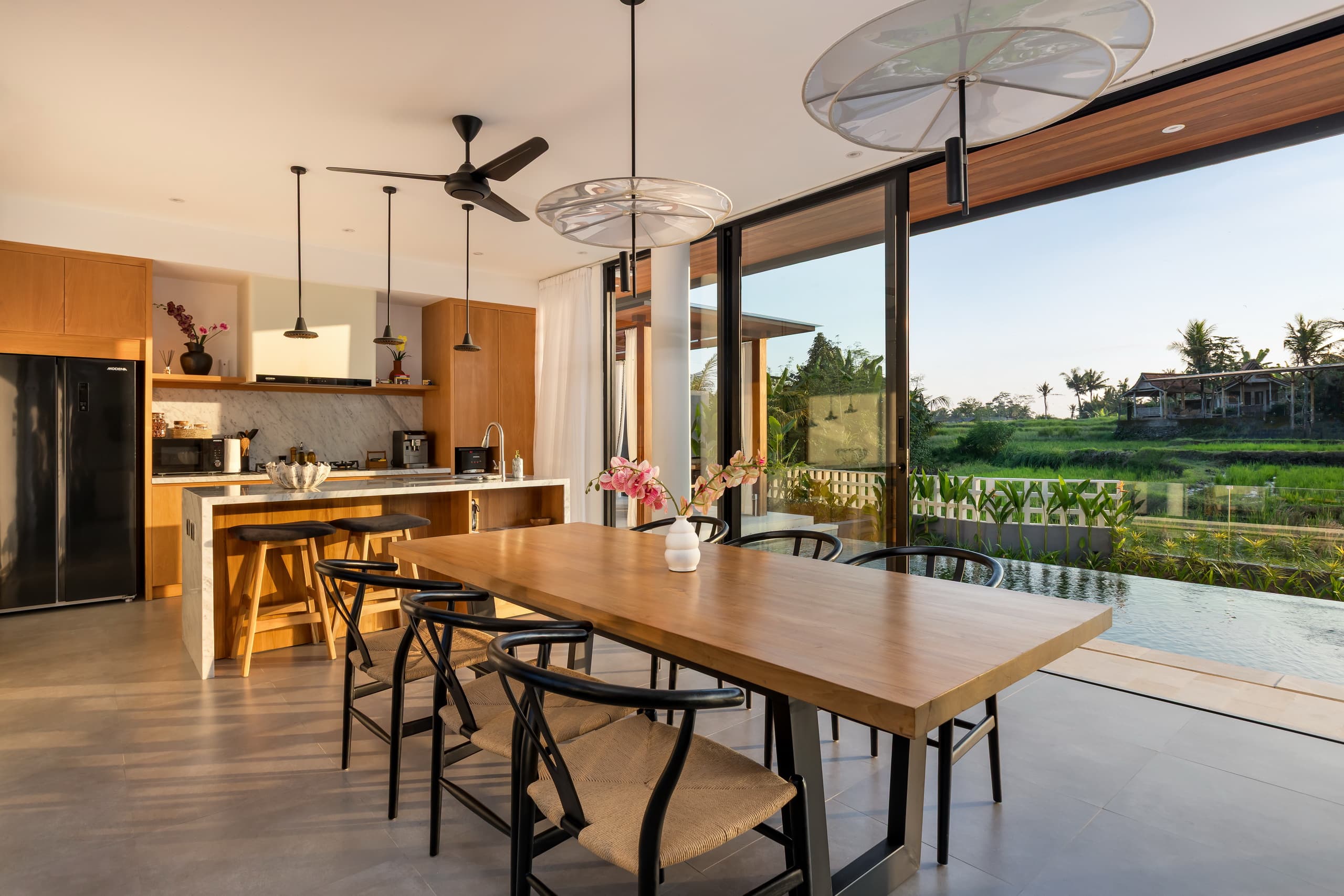 3BD Modern villa, ricefield, sauna, infinity pool 23