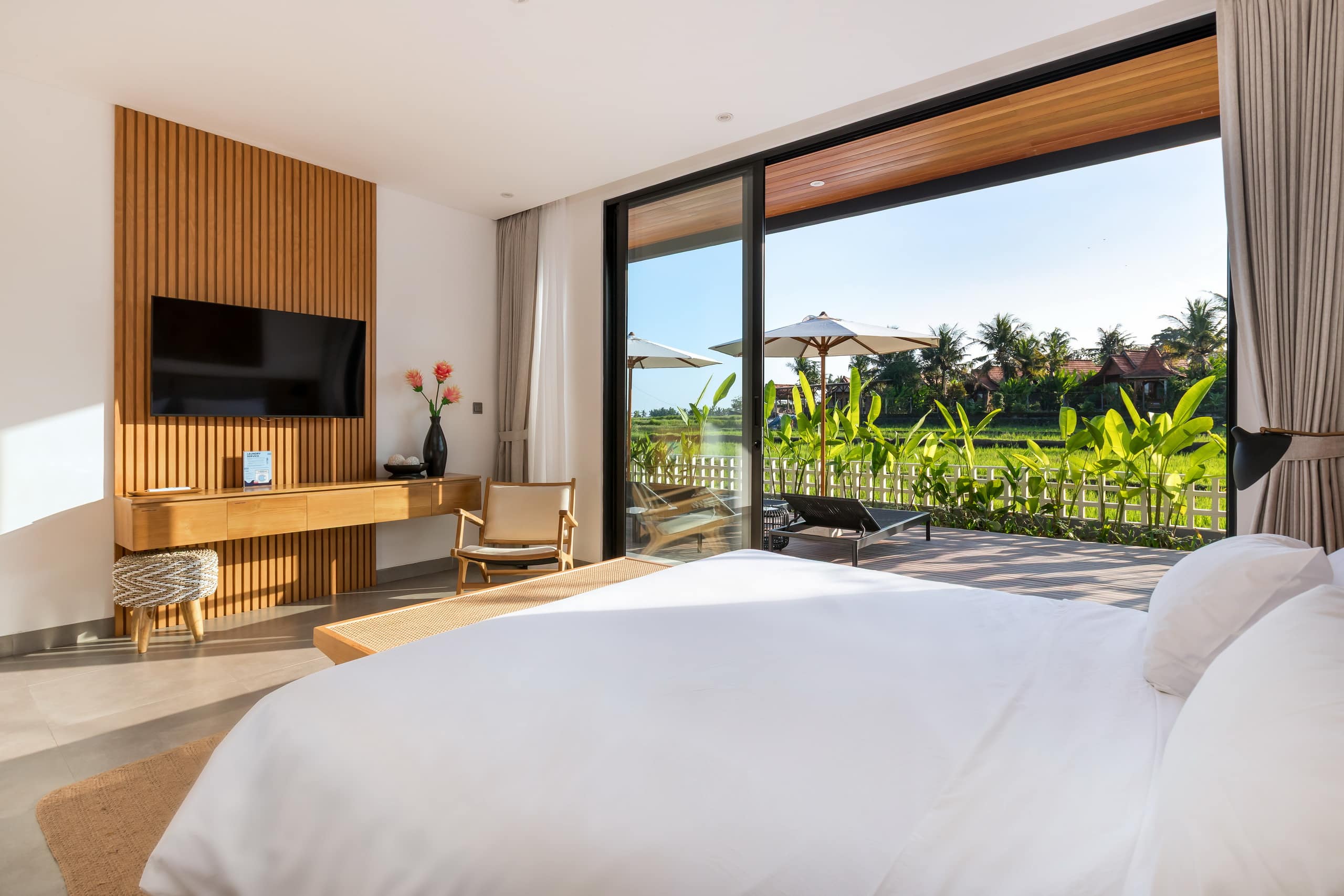 3BD Modern villa, ricefield, sauna, infinity pool 33