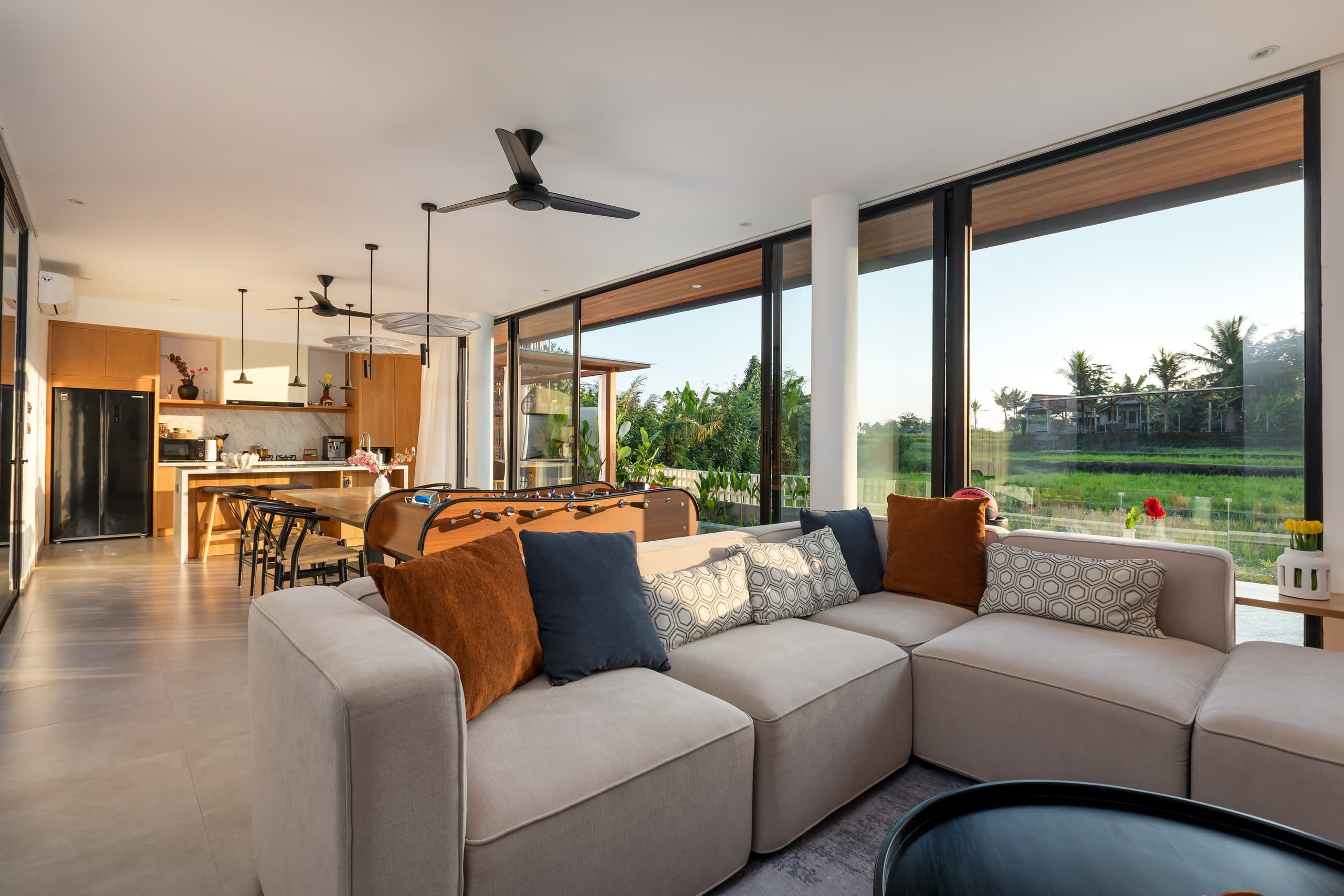 3BD Modern villa, ricefield, sauna, infinity pool 9