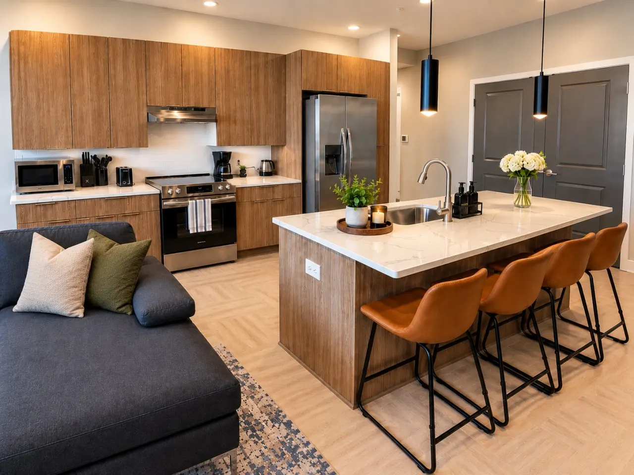 Cityside Retreat 2BR Two Queen Beds 12