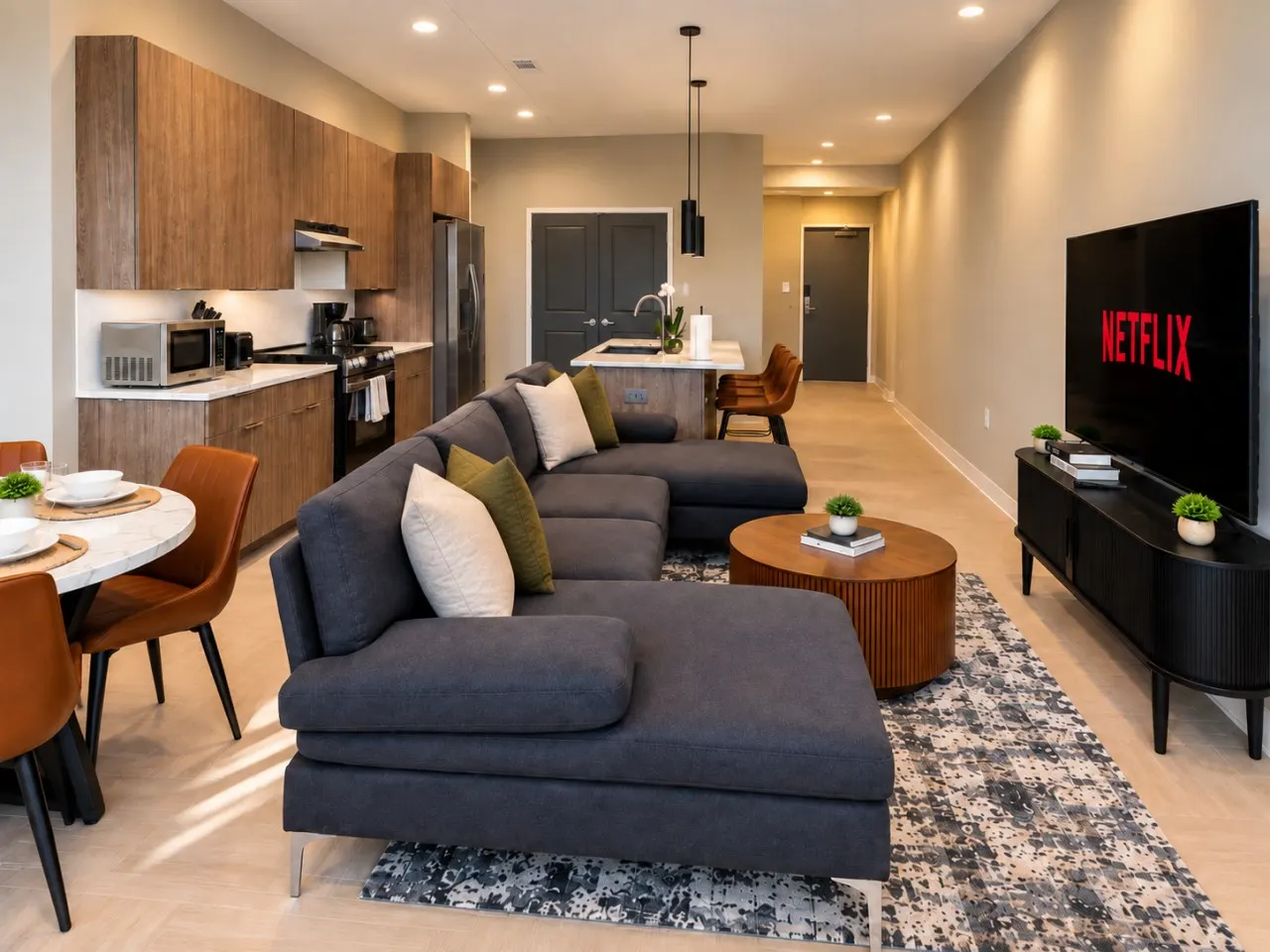 Cityside Retreat 2BR Two Queen Beds 4