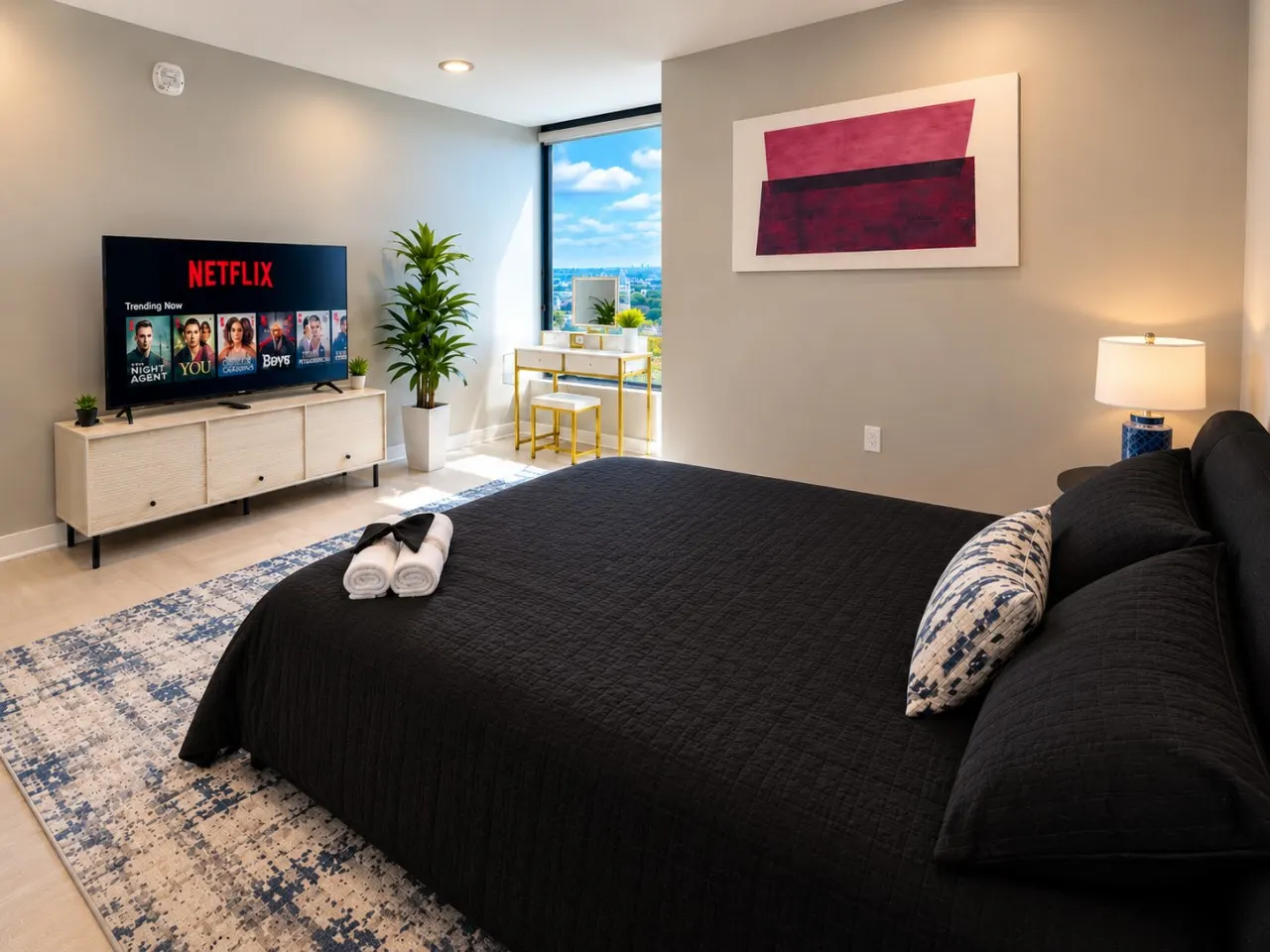 Cityside Retreat 2BR Two Queen Beds 6