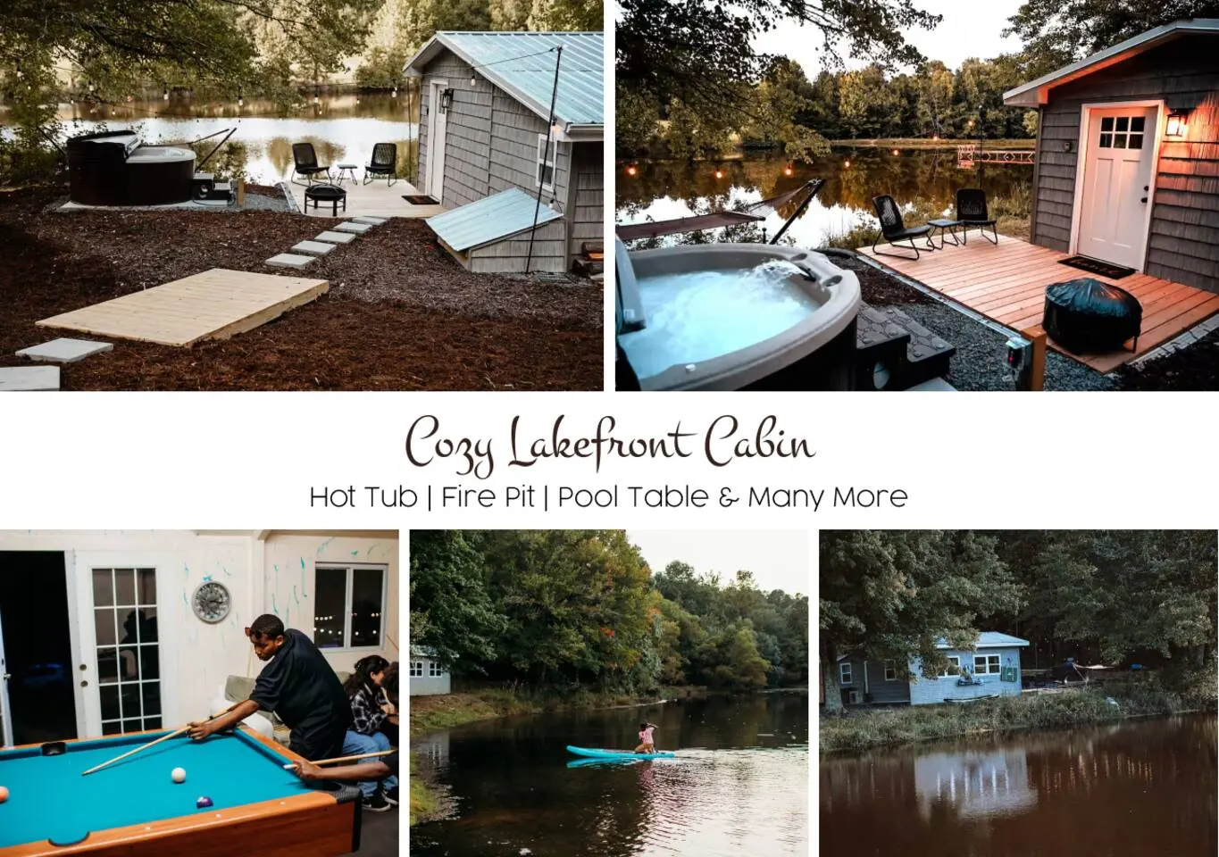 25-Acre Oxford Retreat |Waterfront Cabin + Hot Tub
