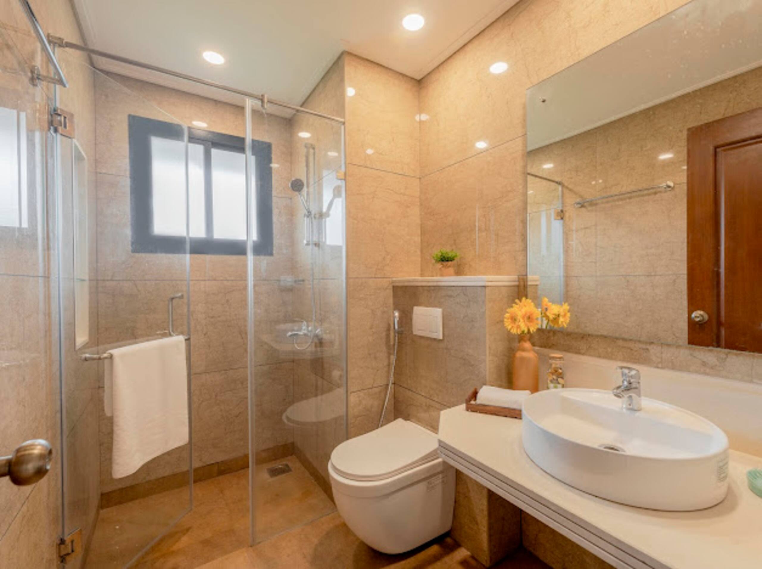 600 sq ft studio in the heart of Siolim with pool 8