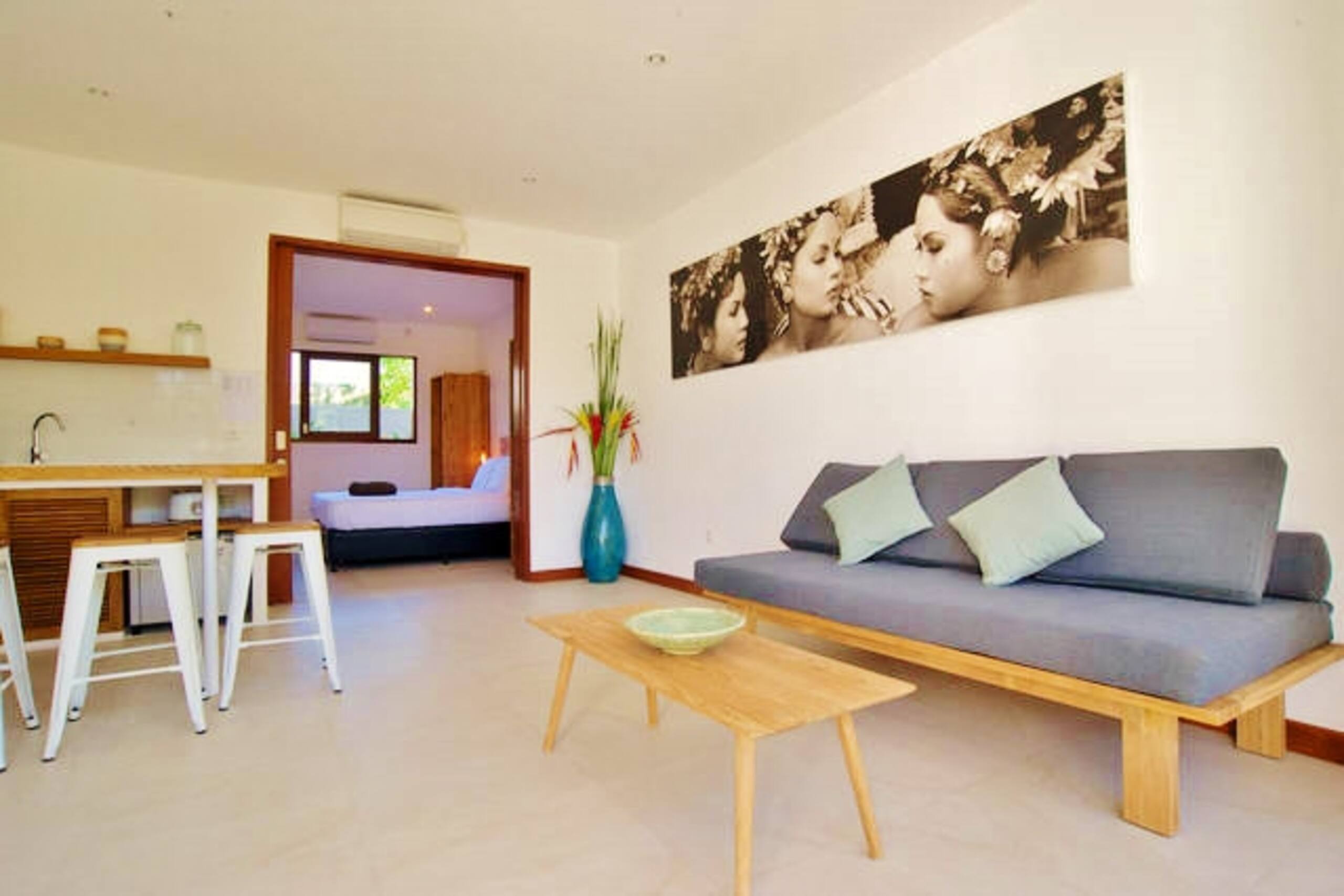 EchoBeachApartment 1BR Private Quiet 100m to beach 11