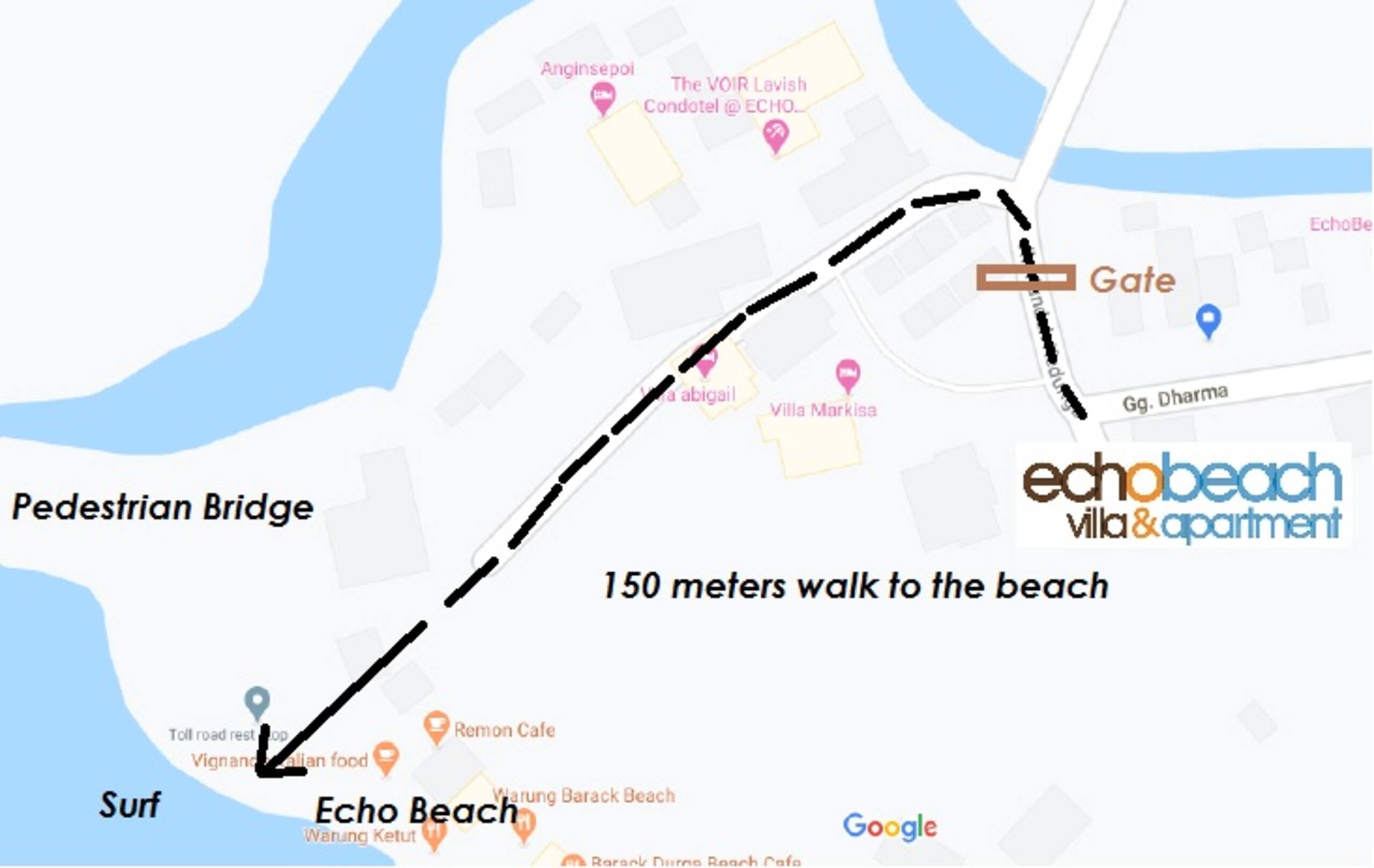 EchoBeachApartment 1BR Private Quiet 100m to beach 17