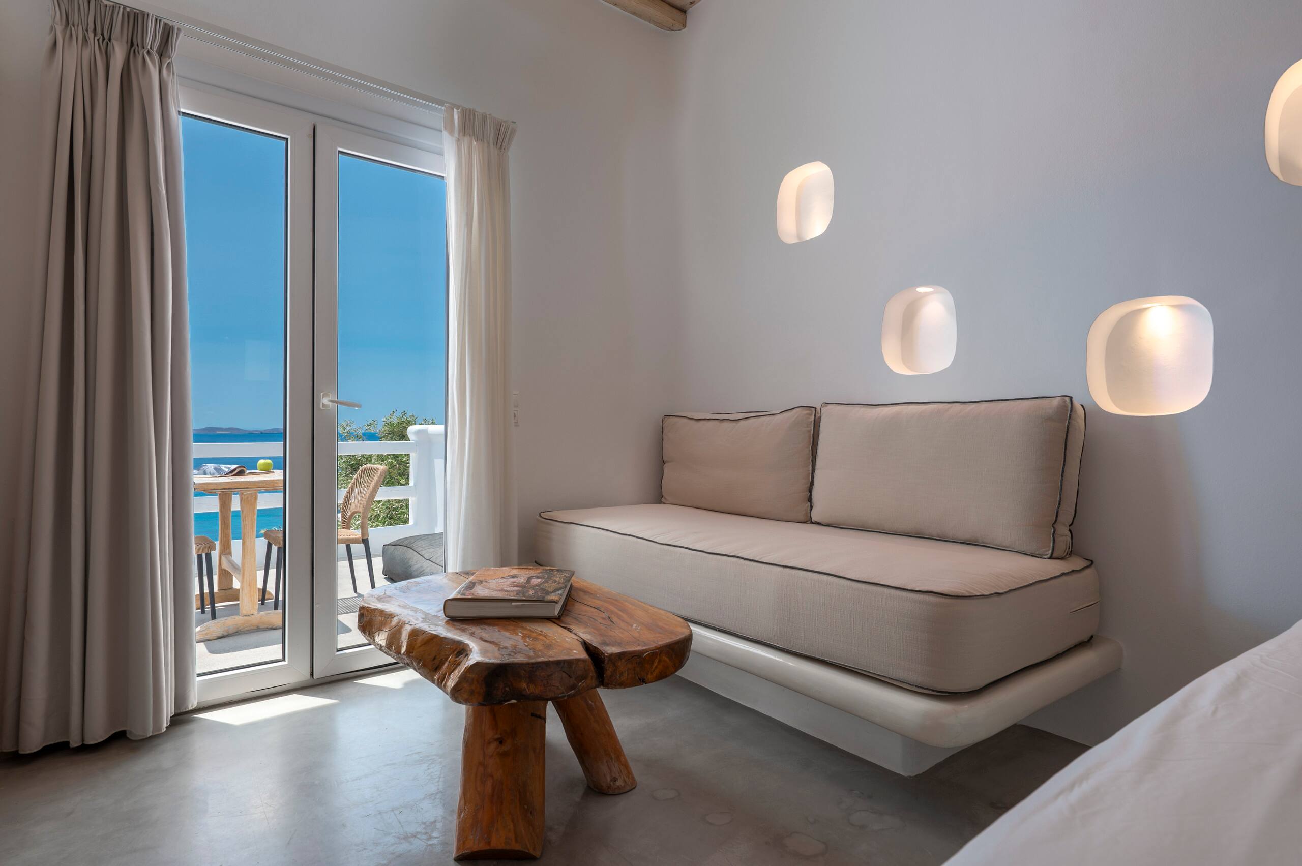 Sea View Suite with Balcony | Flaskos Suites 6