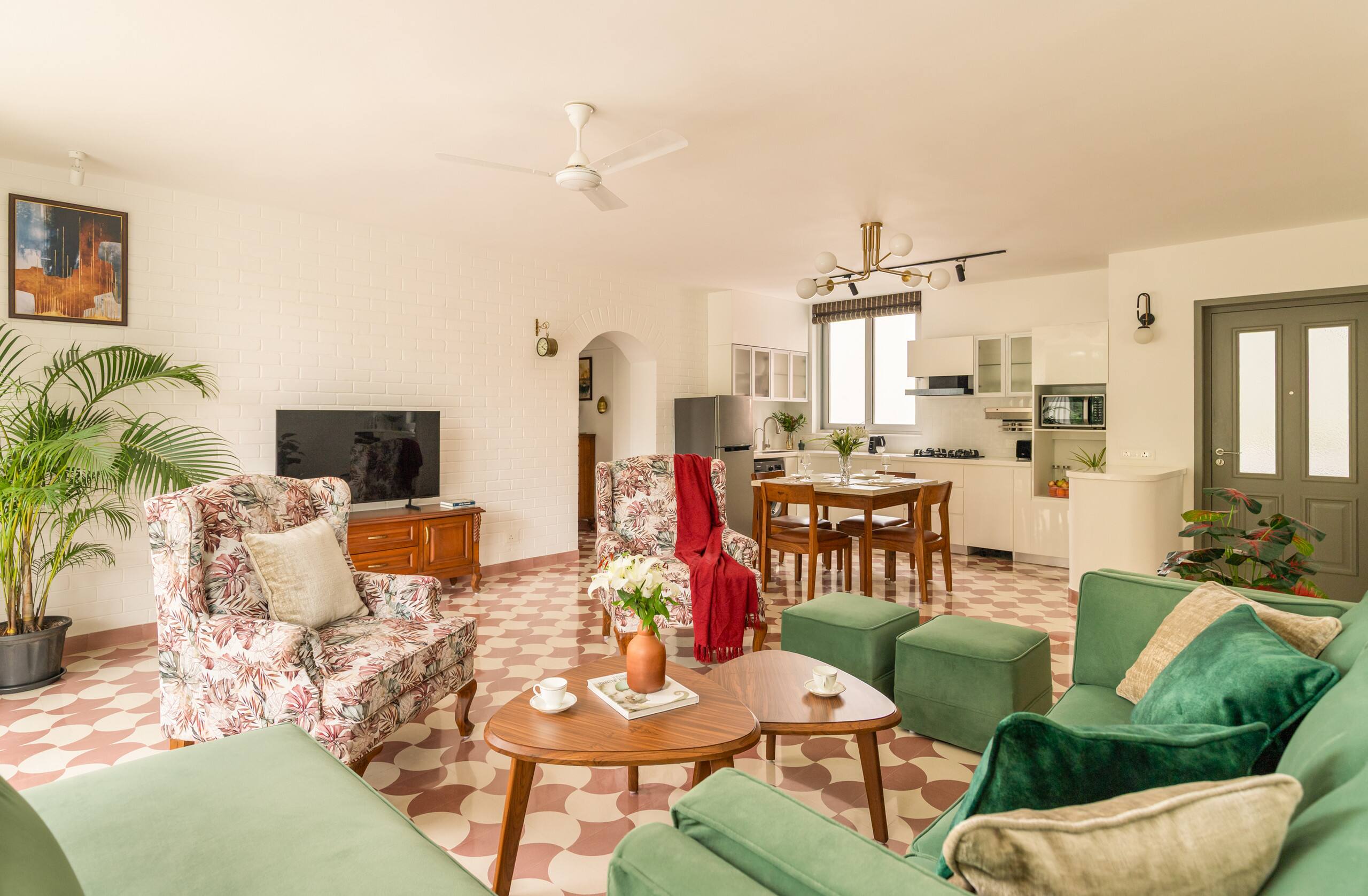 ElVolar Elegant 2BHK W/ Common pool & Balcony 11