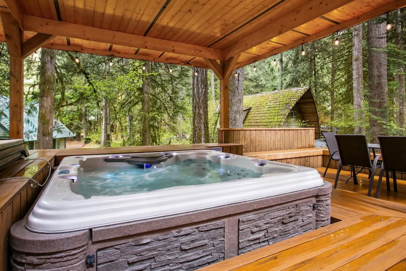 Woodland Cabin w King Beds Sauna & Hot Tub — photo 3