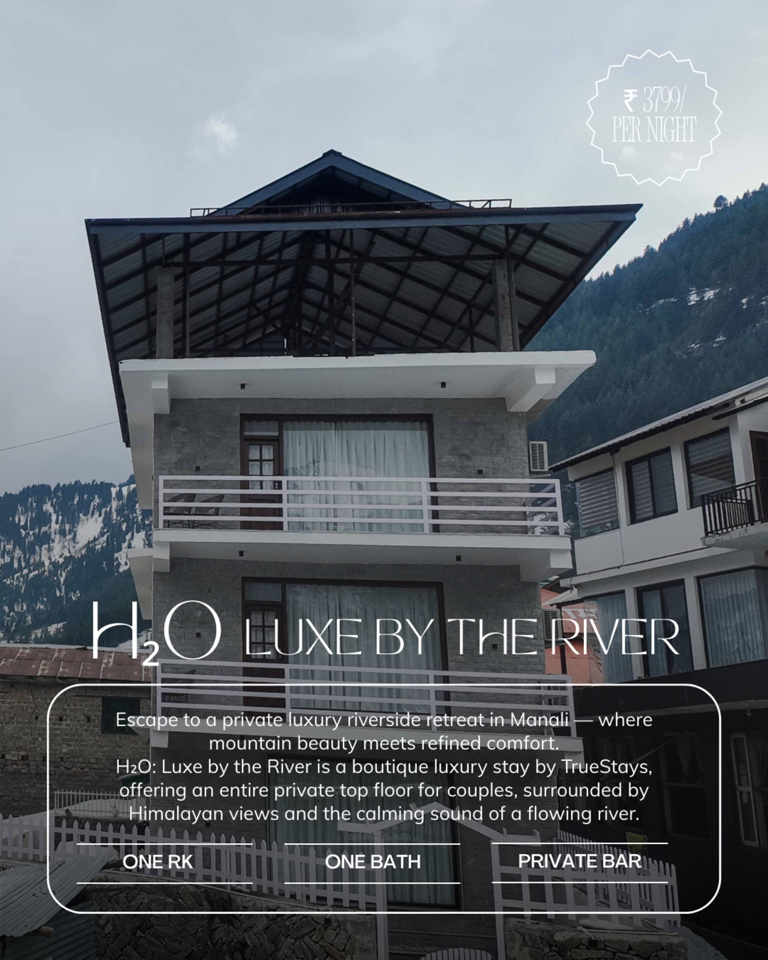 H2O: Luxe by the River Luxury Studio|MiniBar|River 36