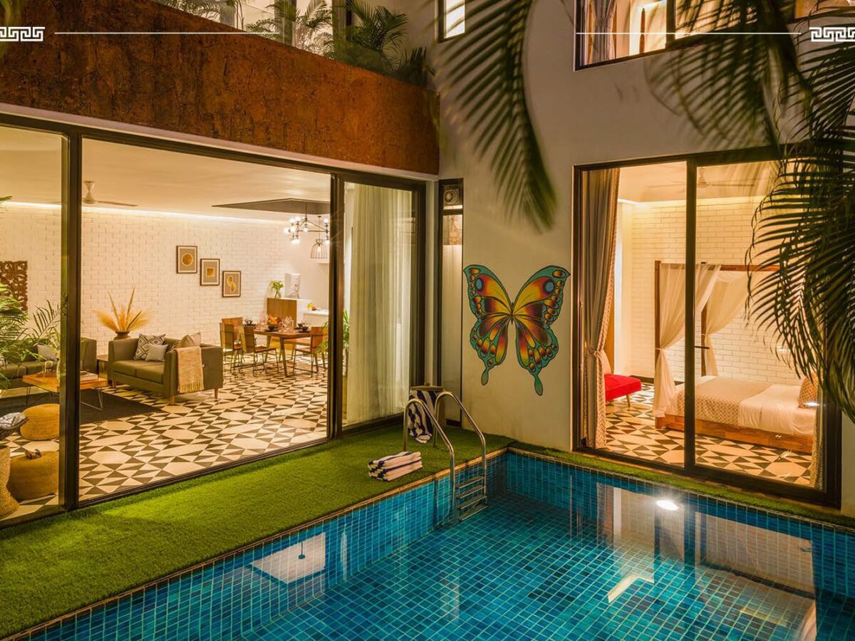 TBK creek view |pvt pool|5mins beach|2 caretakers 10