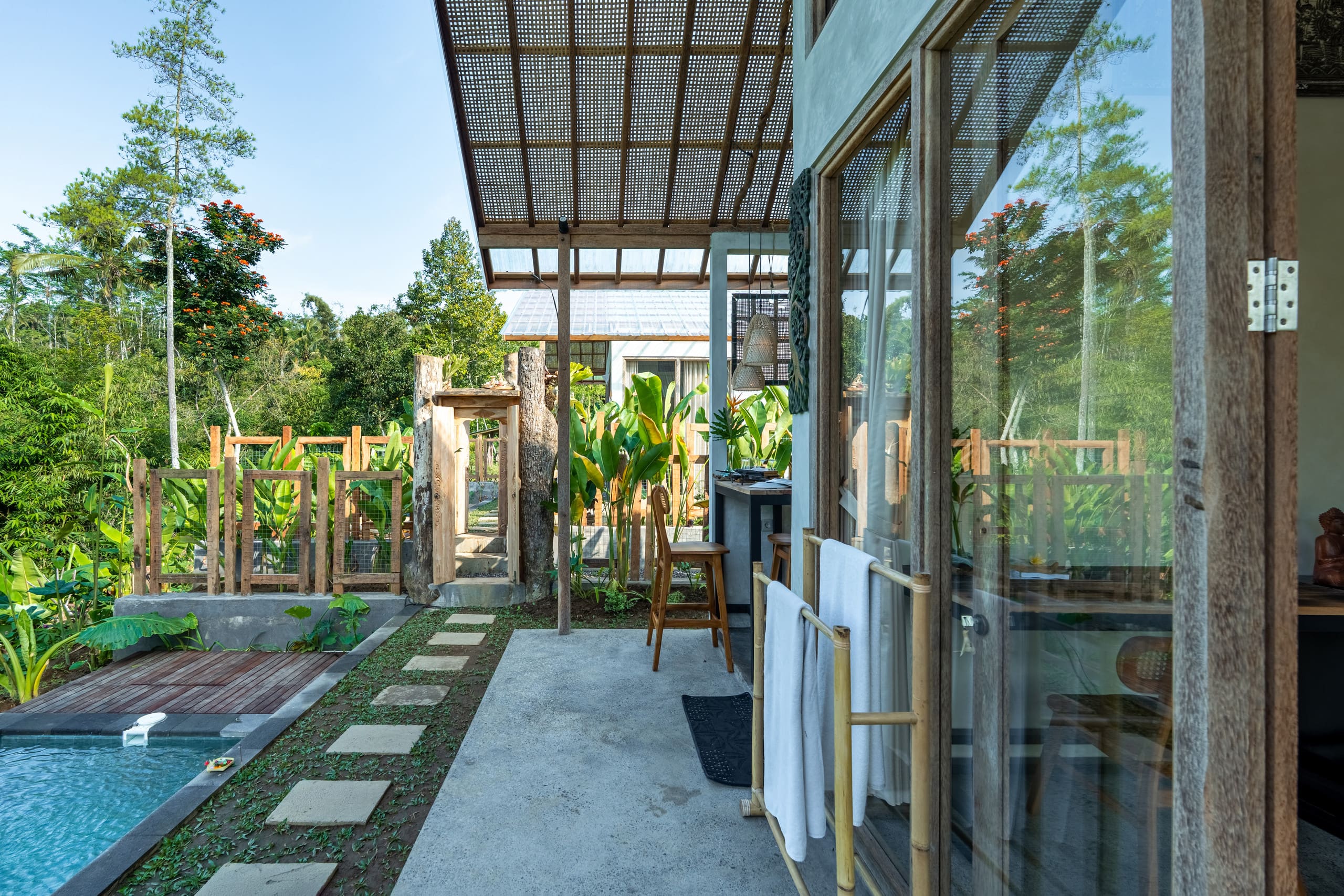 Sayuban Villa with jungle view near Penglipuran 33