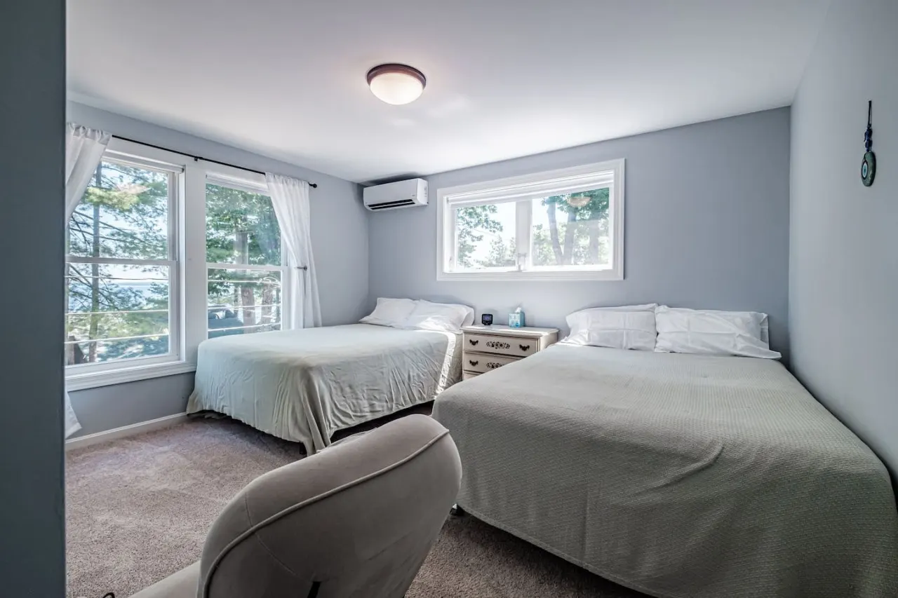 Sebago Splendor- Modern Home w. Sebago Lake views + water amenities 19