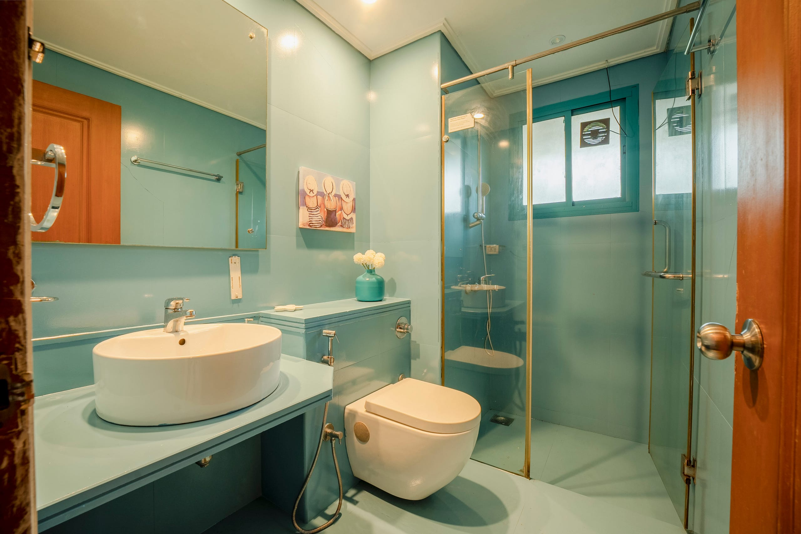 1BHK Penthouse w/ Pool & Balcony, 5min to Thalassa 15