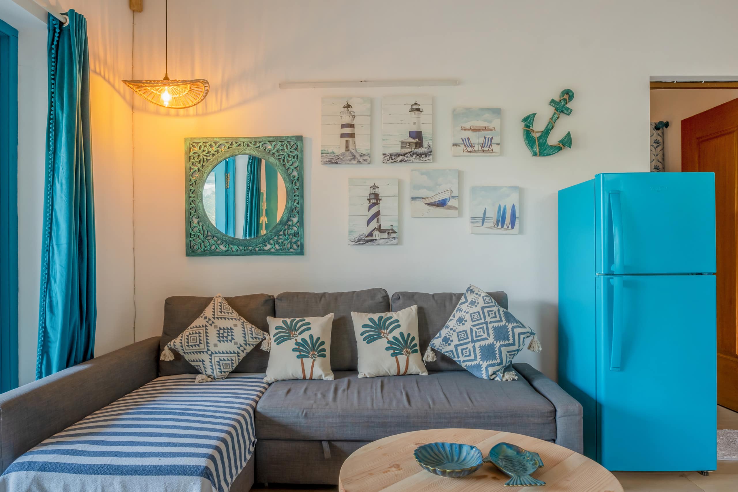 1BHK Penthouse w/ Pool & Balcony, 5min to Thalassa 10