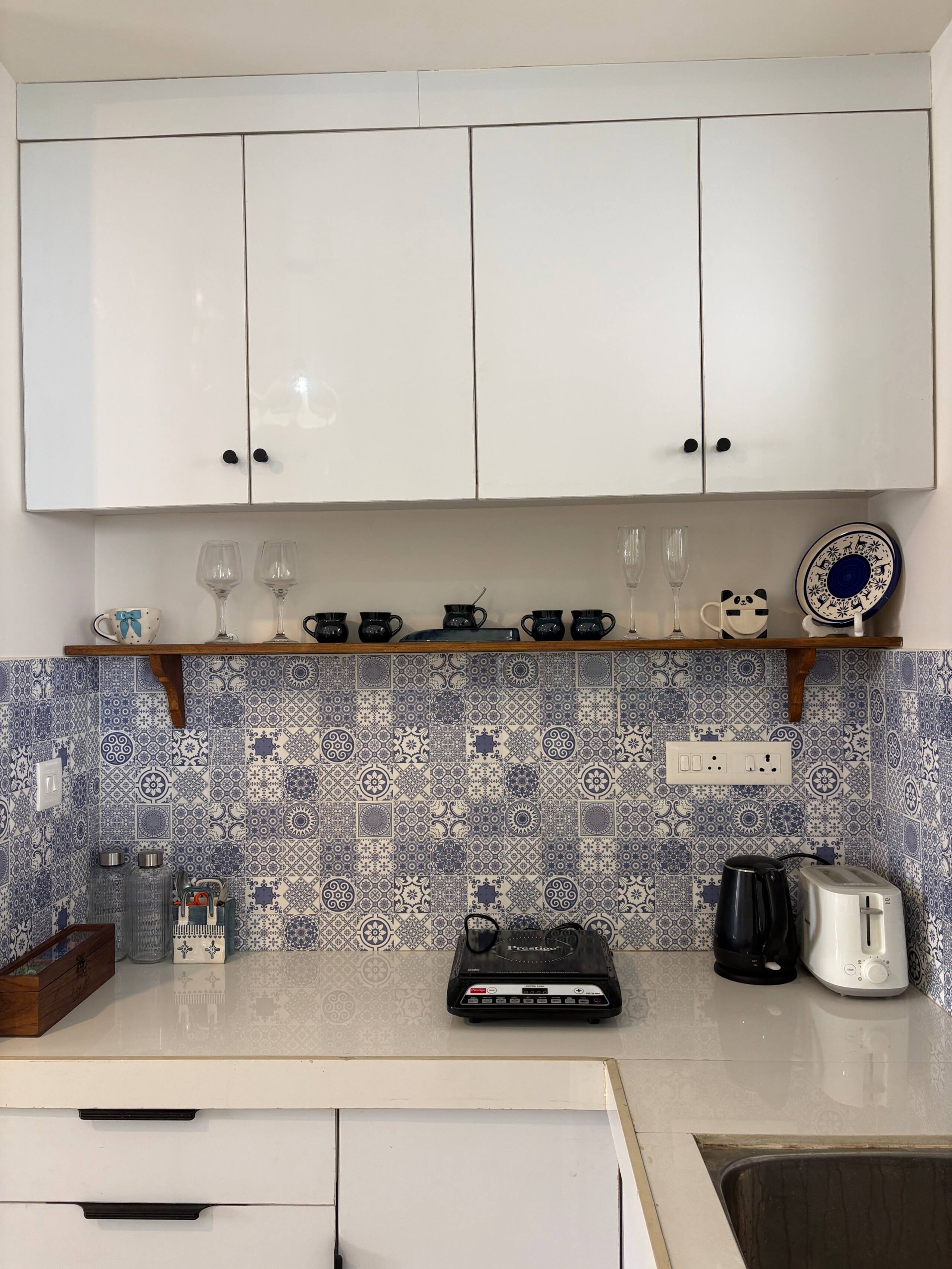 Scenic 1 bhk with bathtub in Siolim |Mimoso stays 23