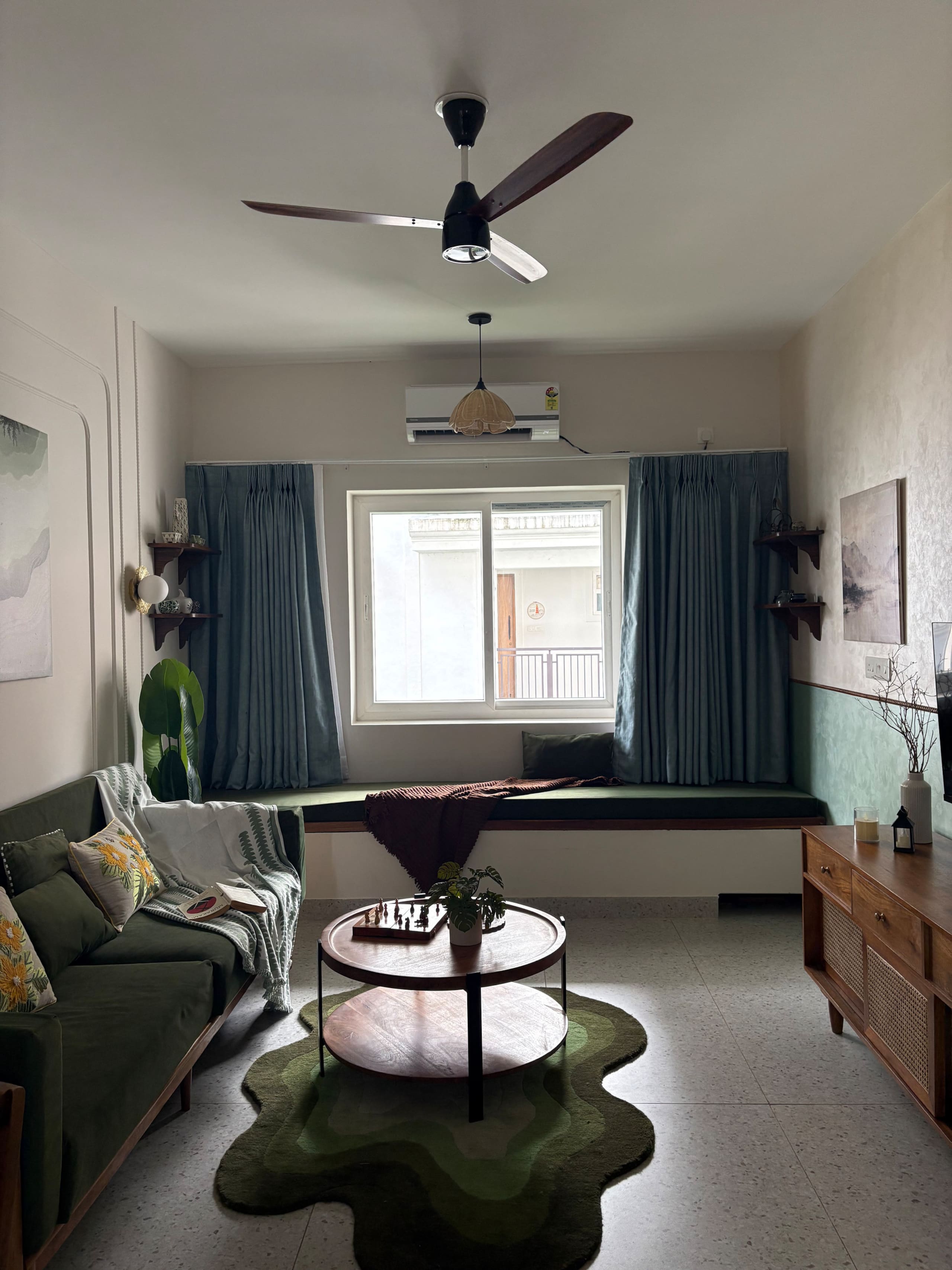 Scenic 1 bhk with bathtub in Siolim |Mimoso stays 9