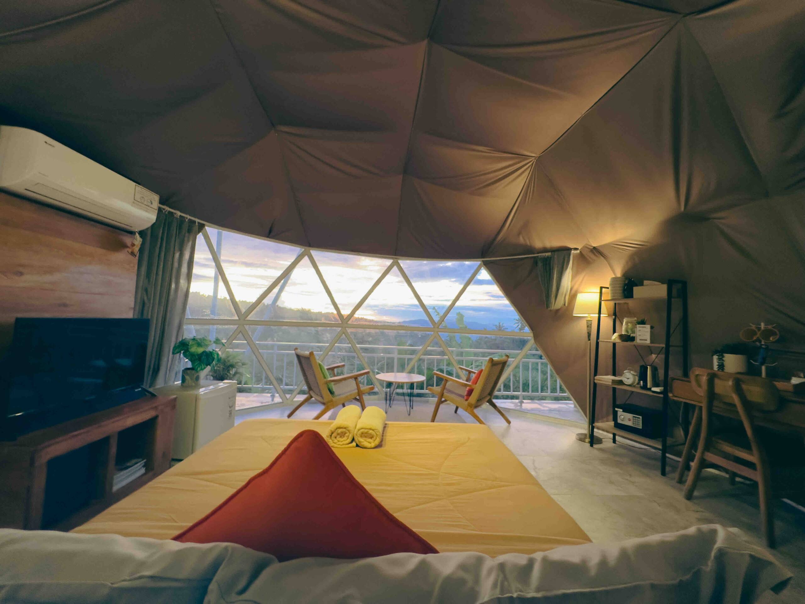 Glamping in the Munduk Rice Terrasse 9