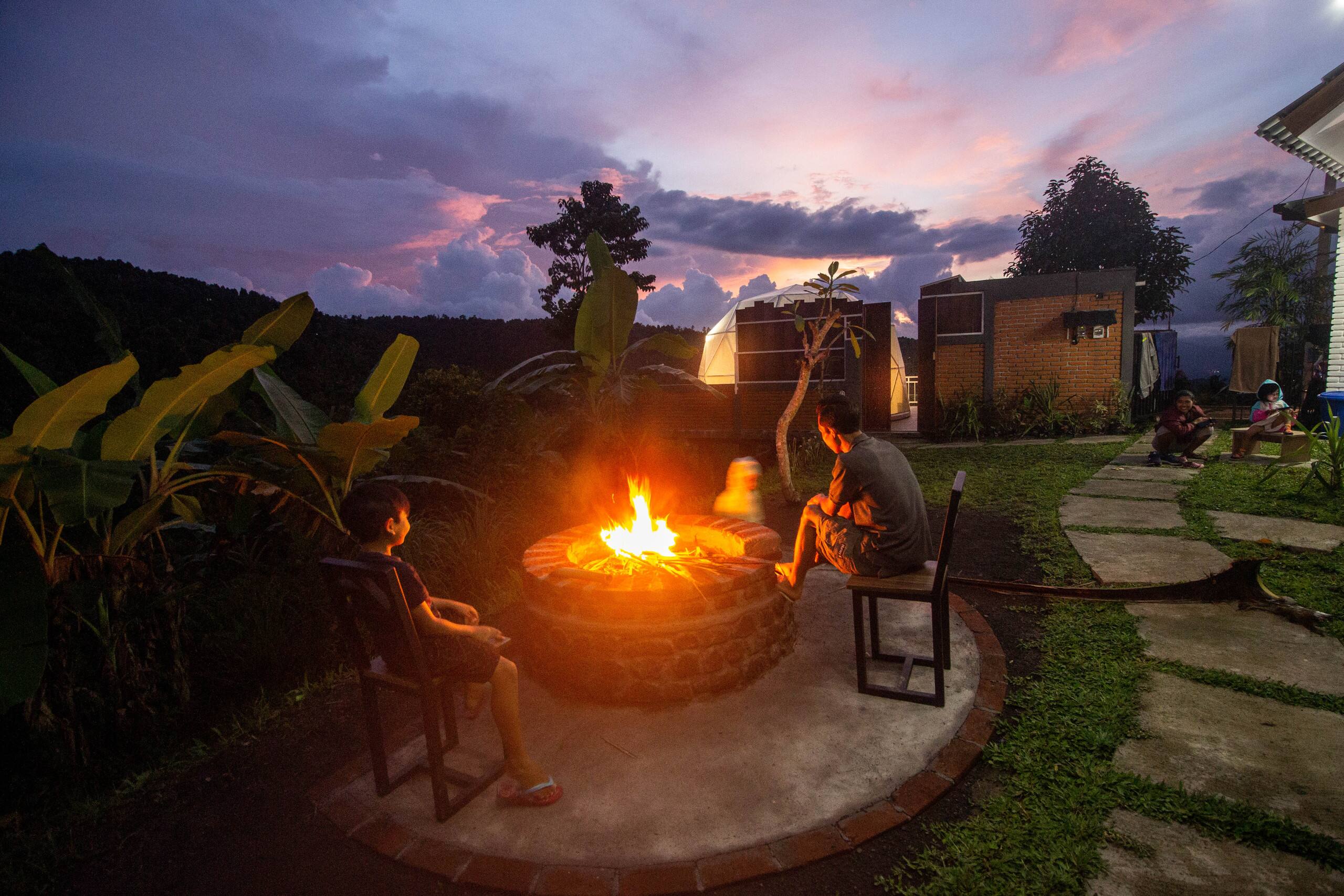 Glamping in the Munduk Rice Terrasse
